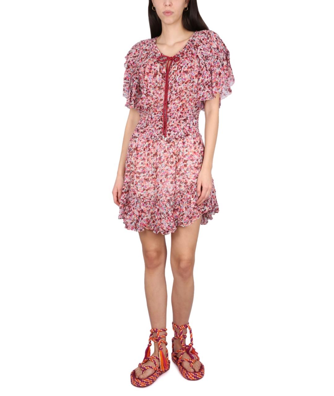 ISABEL MARANT Мульти вискозное повседневное платье, фото 2