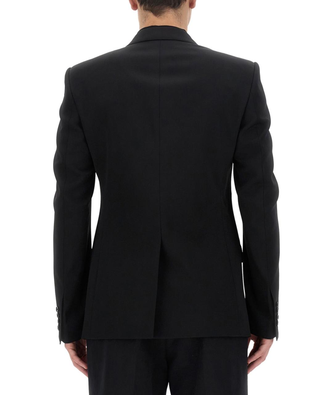 DOLCE&GABBANA Черная шерстяная куртка, фото 3