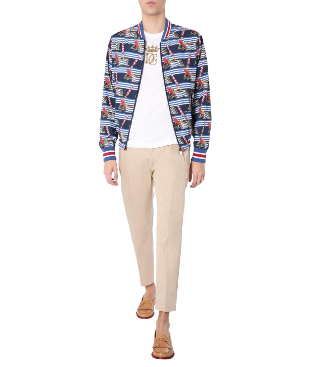 DOLCE&GABBANA Синяя куртка, фото 3