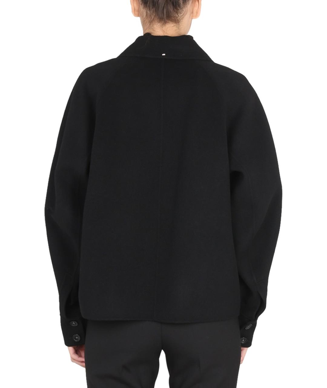 MAX MARA Черное шерстяное пальто, фото 3