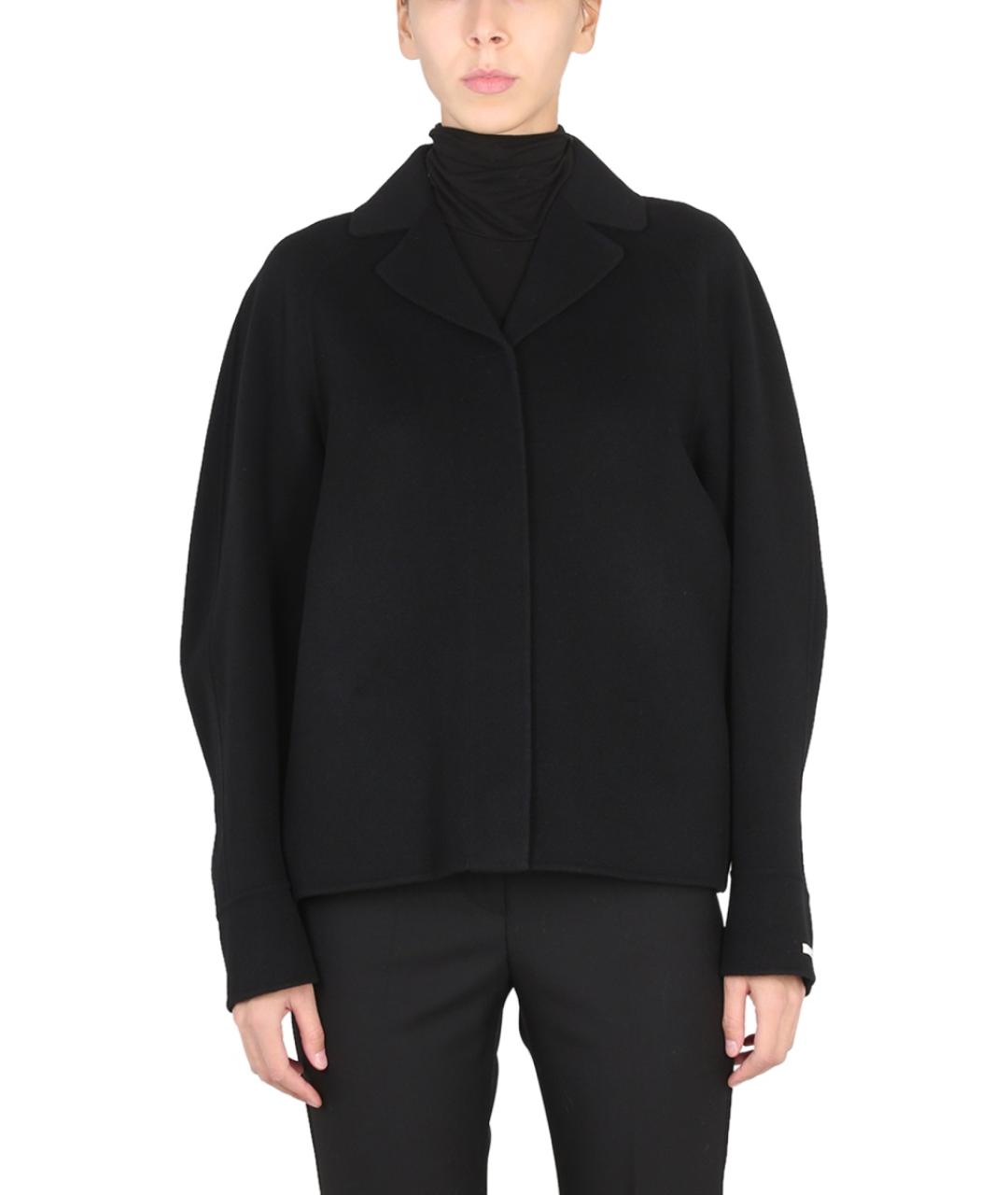 MAX MARA Черное шерстяное пальто, фото 5