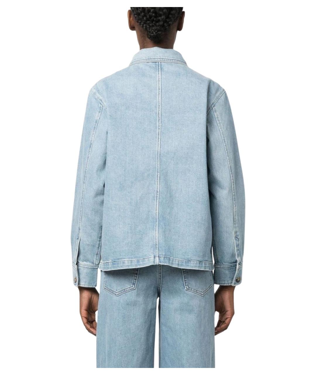 A.P.C. Голубая хлопковая куртка, фото 4