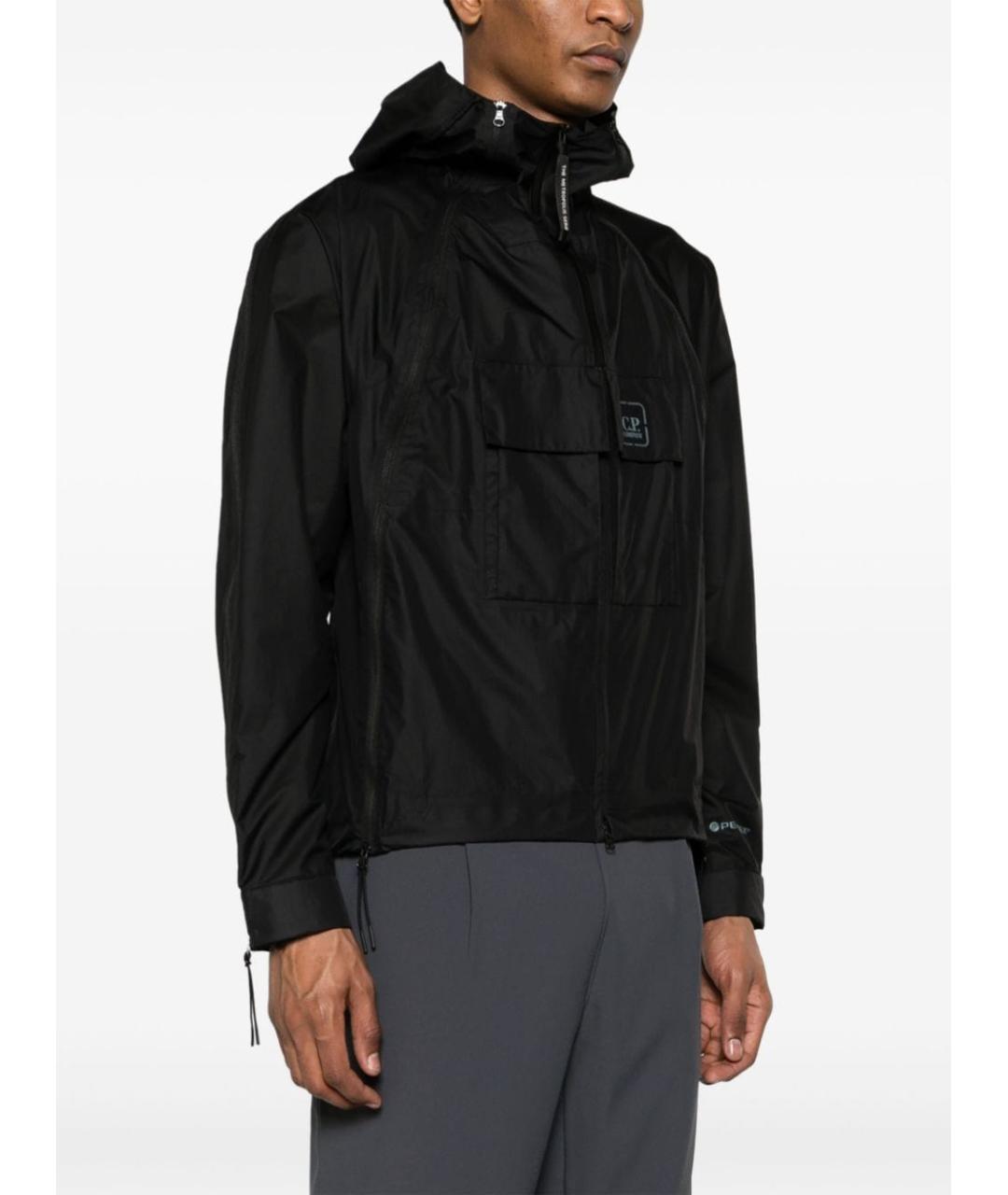 CP COMPANY Черная полиамидовая куртка, фото 4