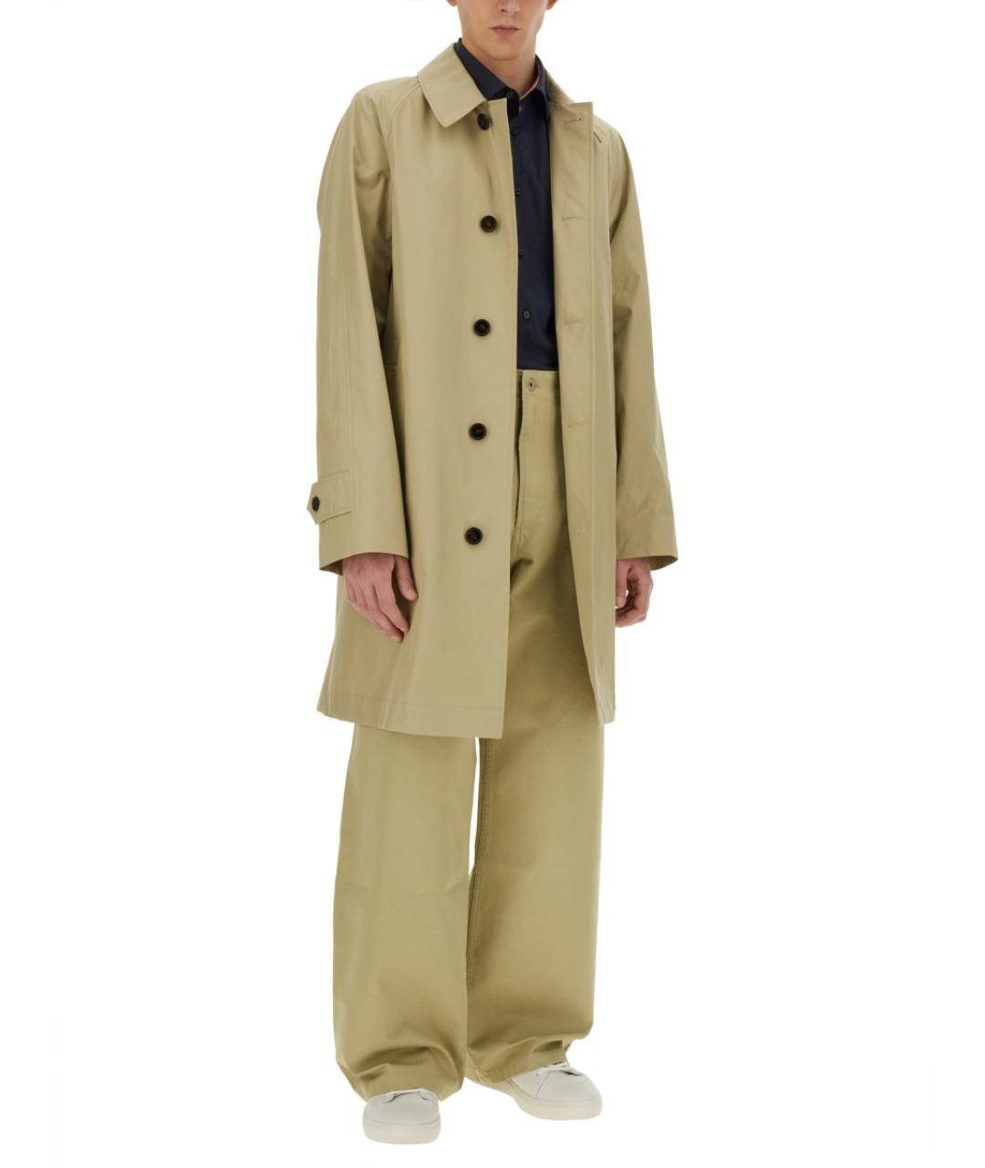 BURBERRY Мульти хлопковое пальто, фото 2