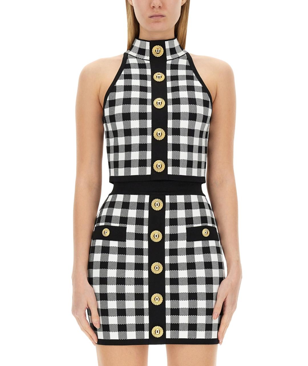 BALMAIN Мульти вискозная футболка, фото 1