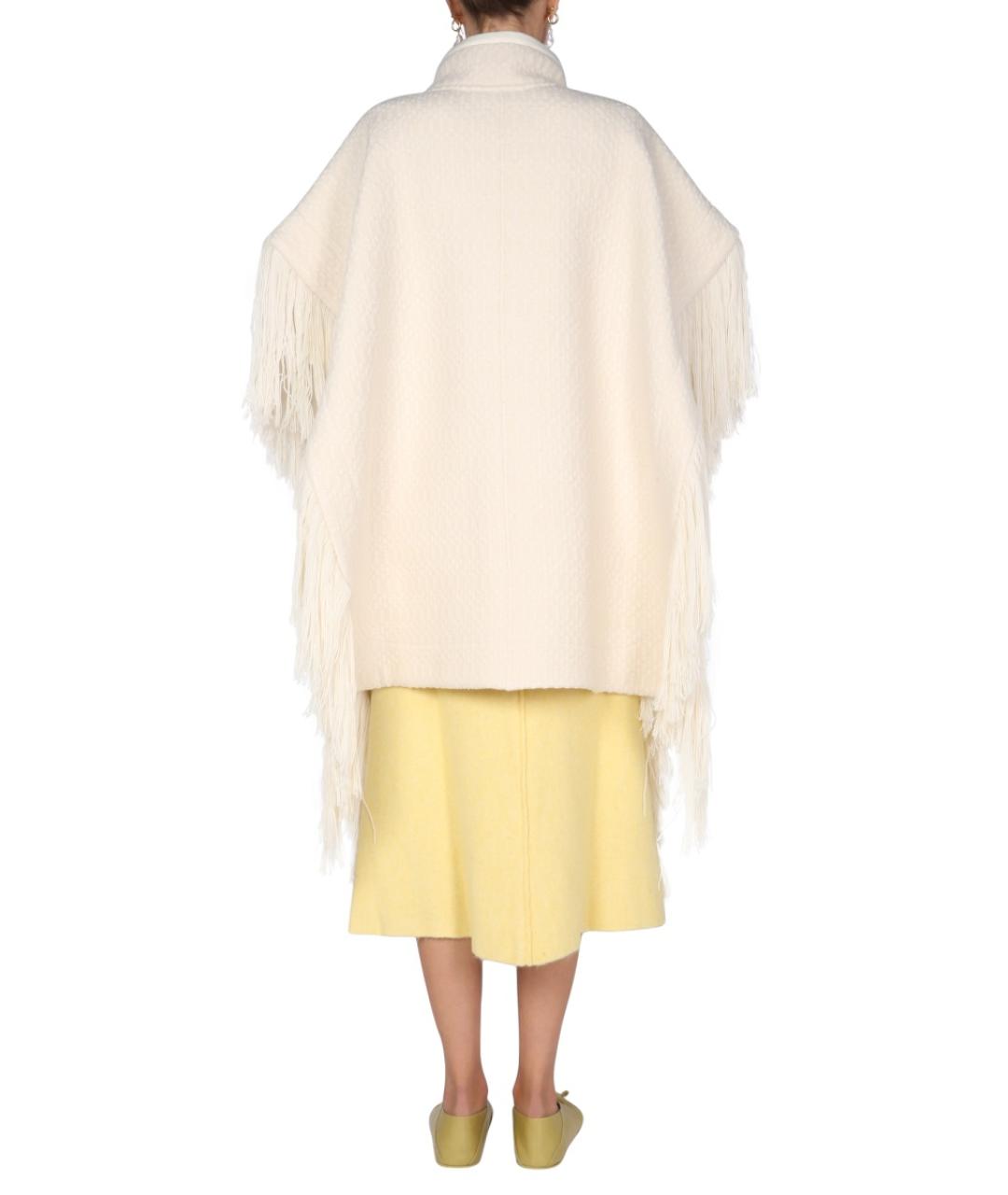 JIL SANDER Белая шерстяная куртка, фото 4