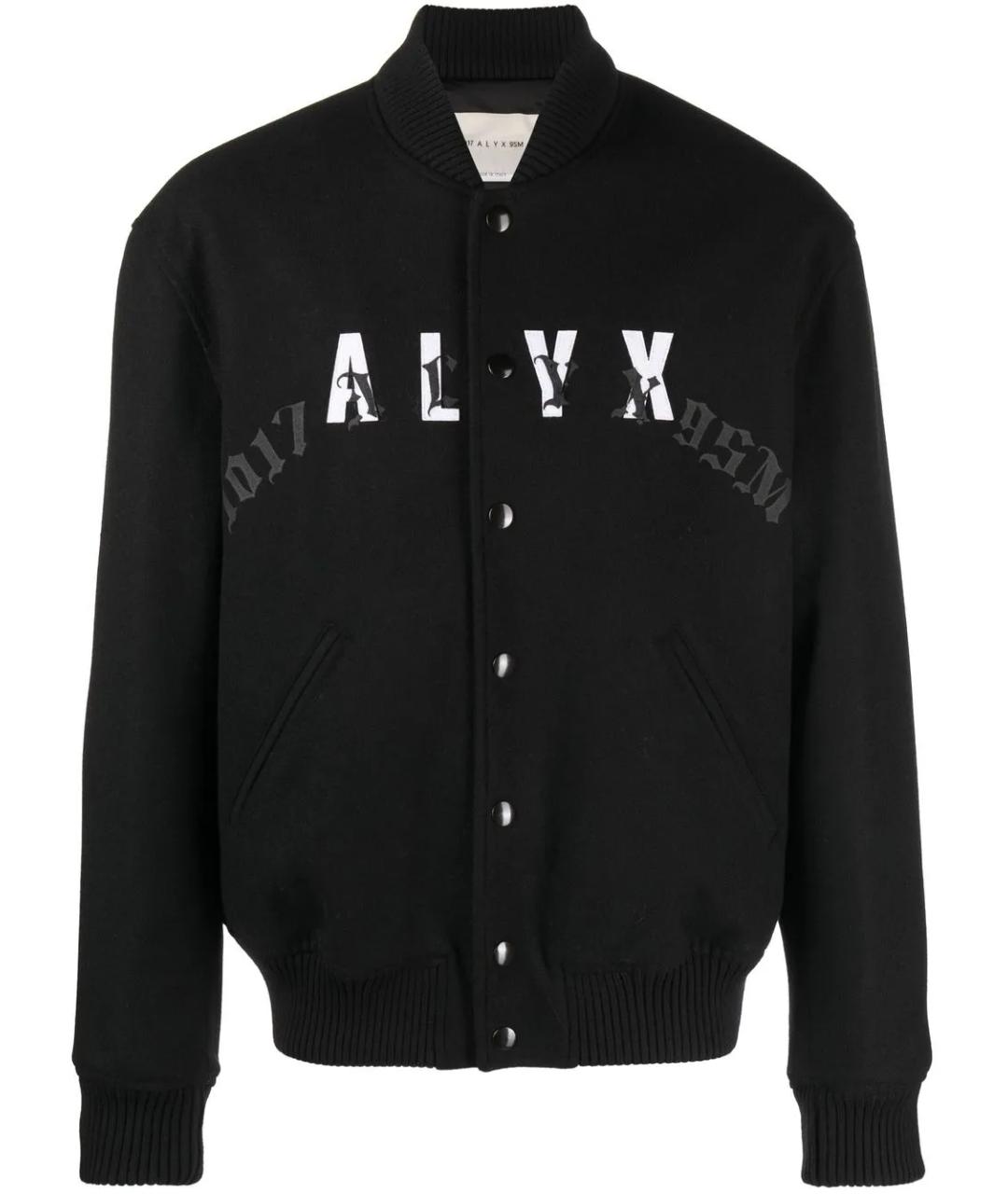 1017 ALYX 9SM Черная шерстяная куртка, фото 1