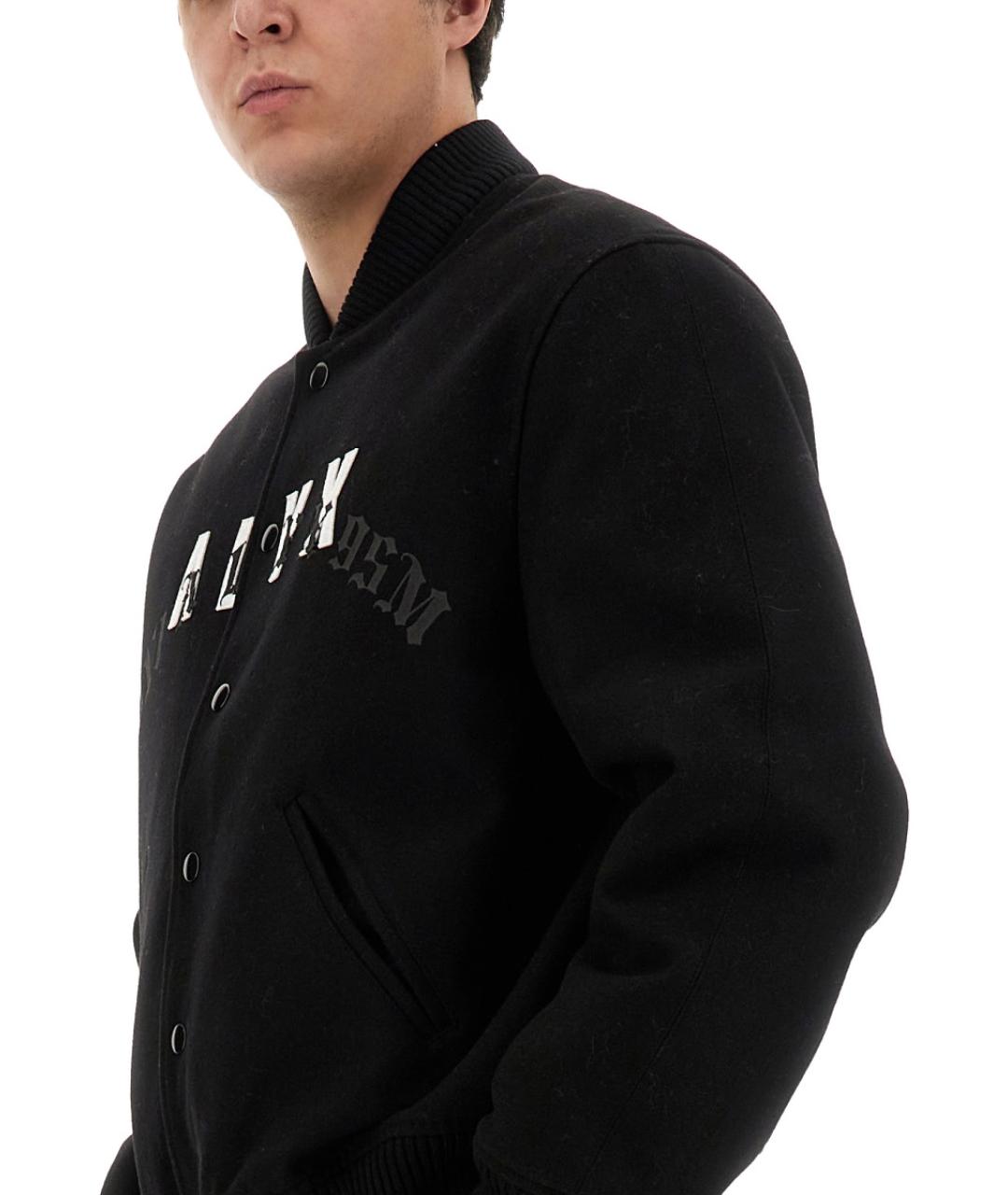 1017 ALYX 9SM Черная шерстяная куртка, фото 5