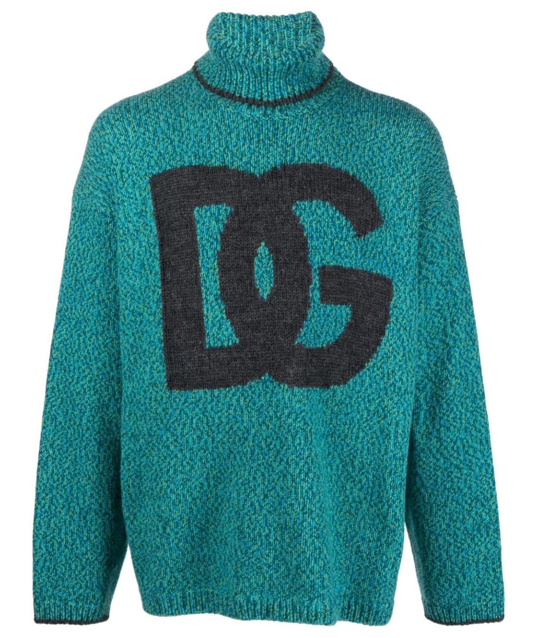 DOLCE&GABBANA Мульти шерстяной джемпер / свитер, фото 1