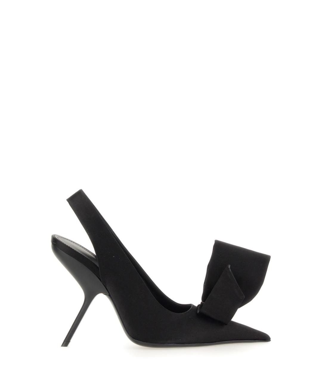 FERRAGAMO Черные синтетические туфли, фото 1
