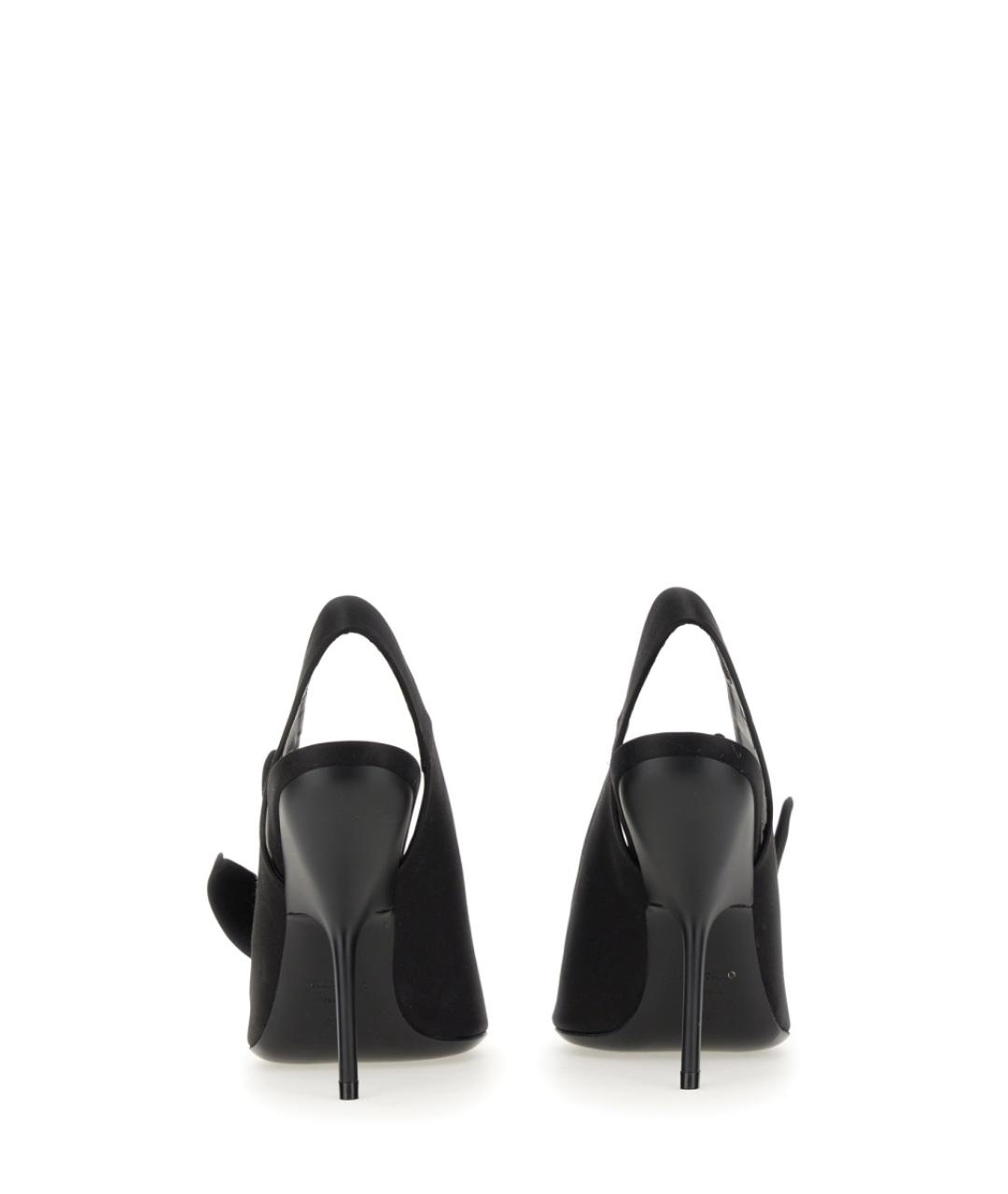 FERRAGAMO Черные синтетические туфли, фото 3