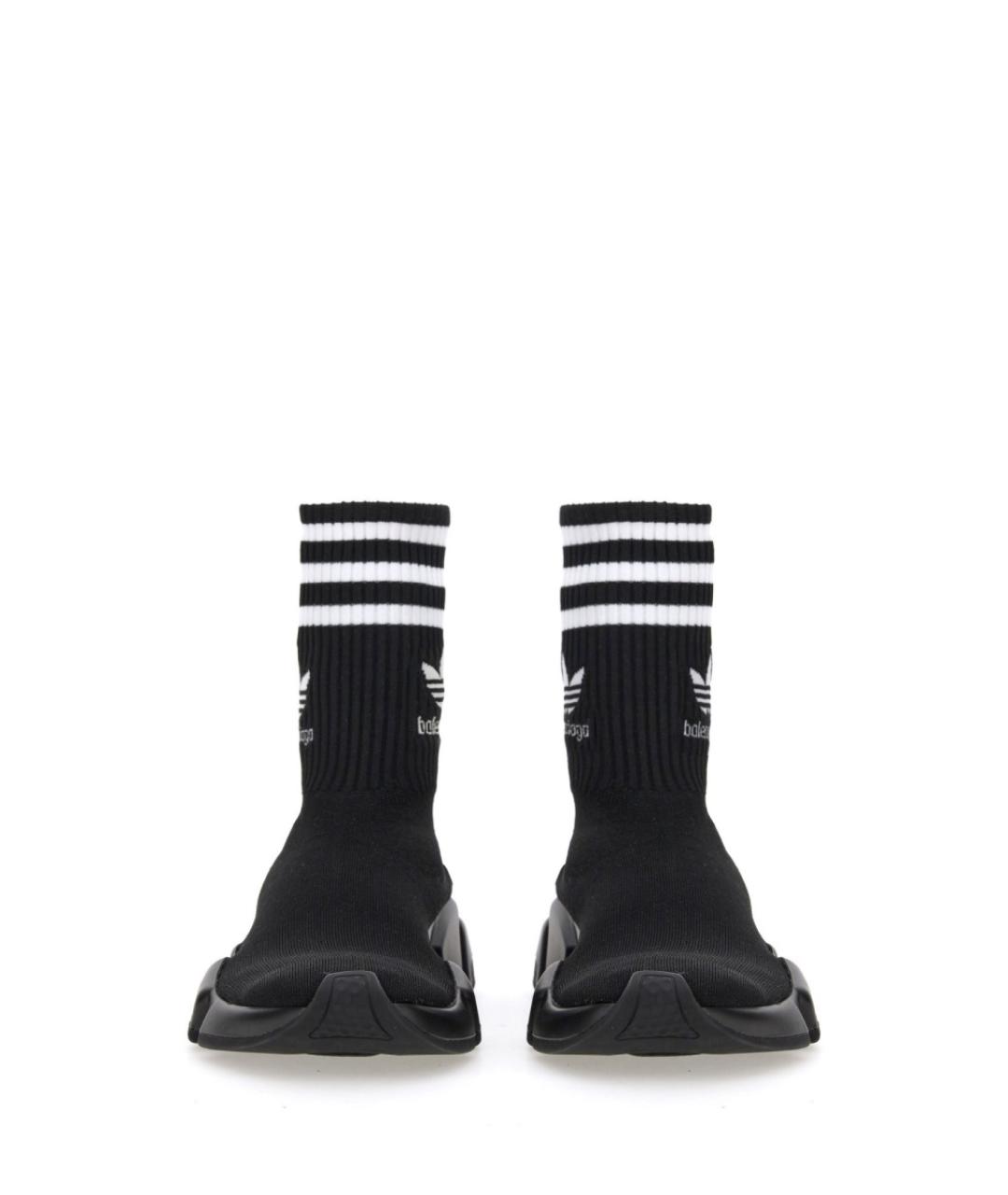 BALENCIAGA Черные синтетические кроссовки, фото 2