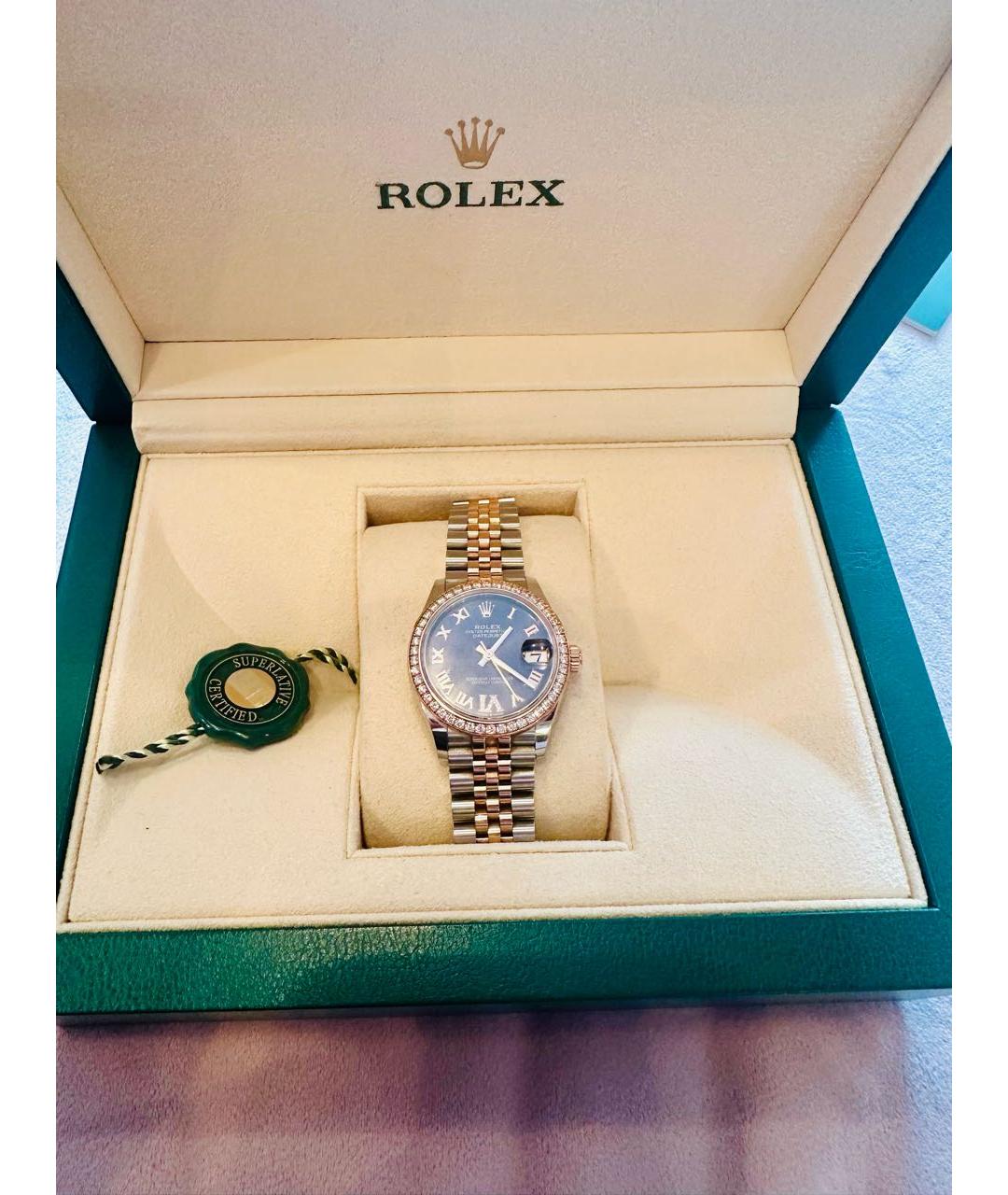 ROLEX Золотые часы из розового золота, фото 7