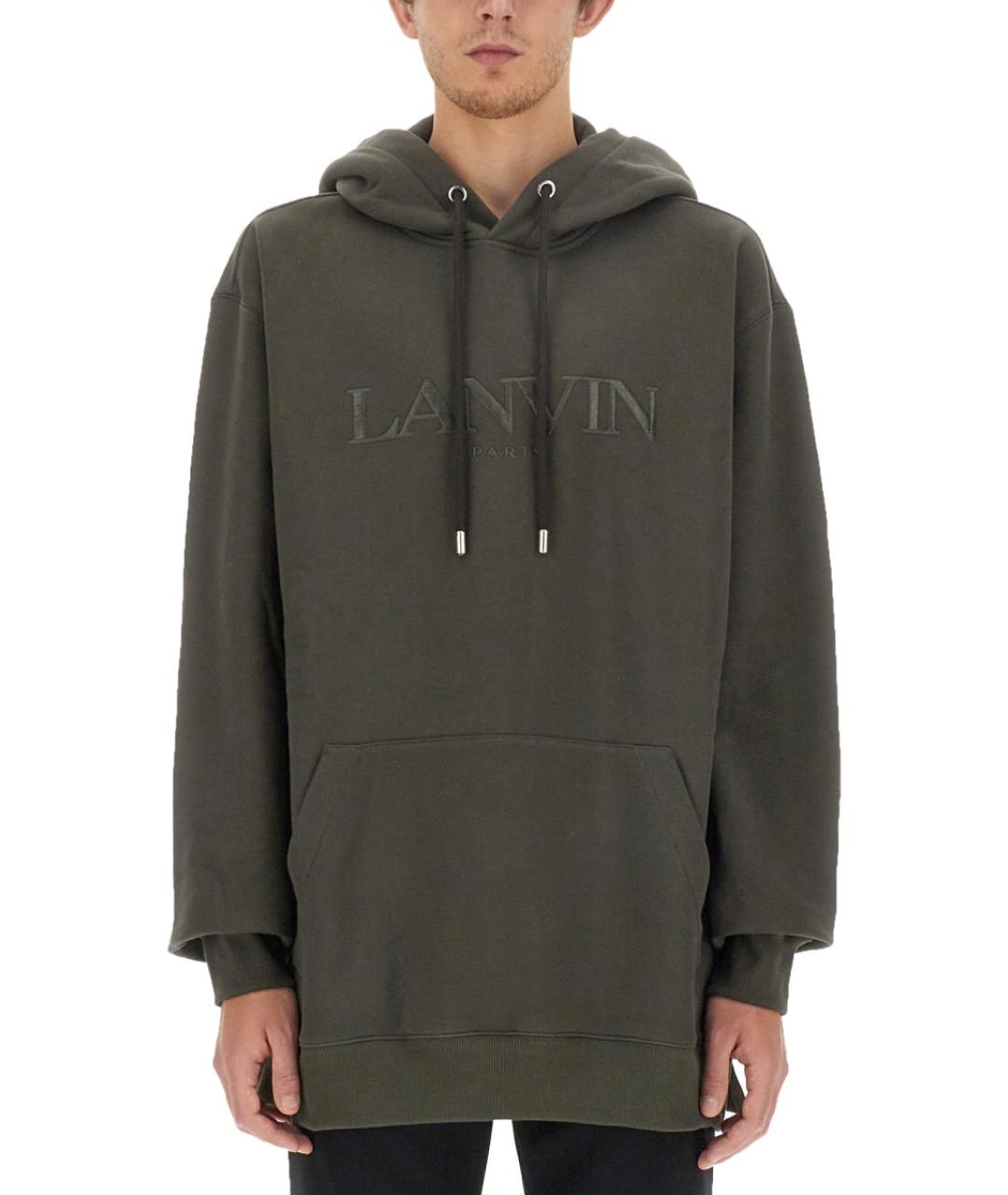 LANVIN Мульти хлопковый джемпер / свитер, фото 1