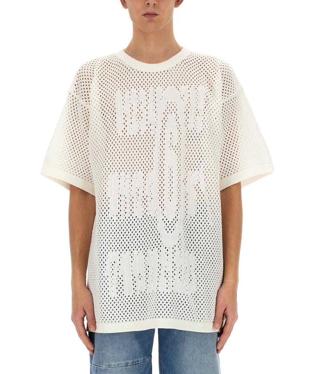 MAISON MARGIELA Черная хлопковая футболка, фото 1