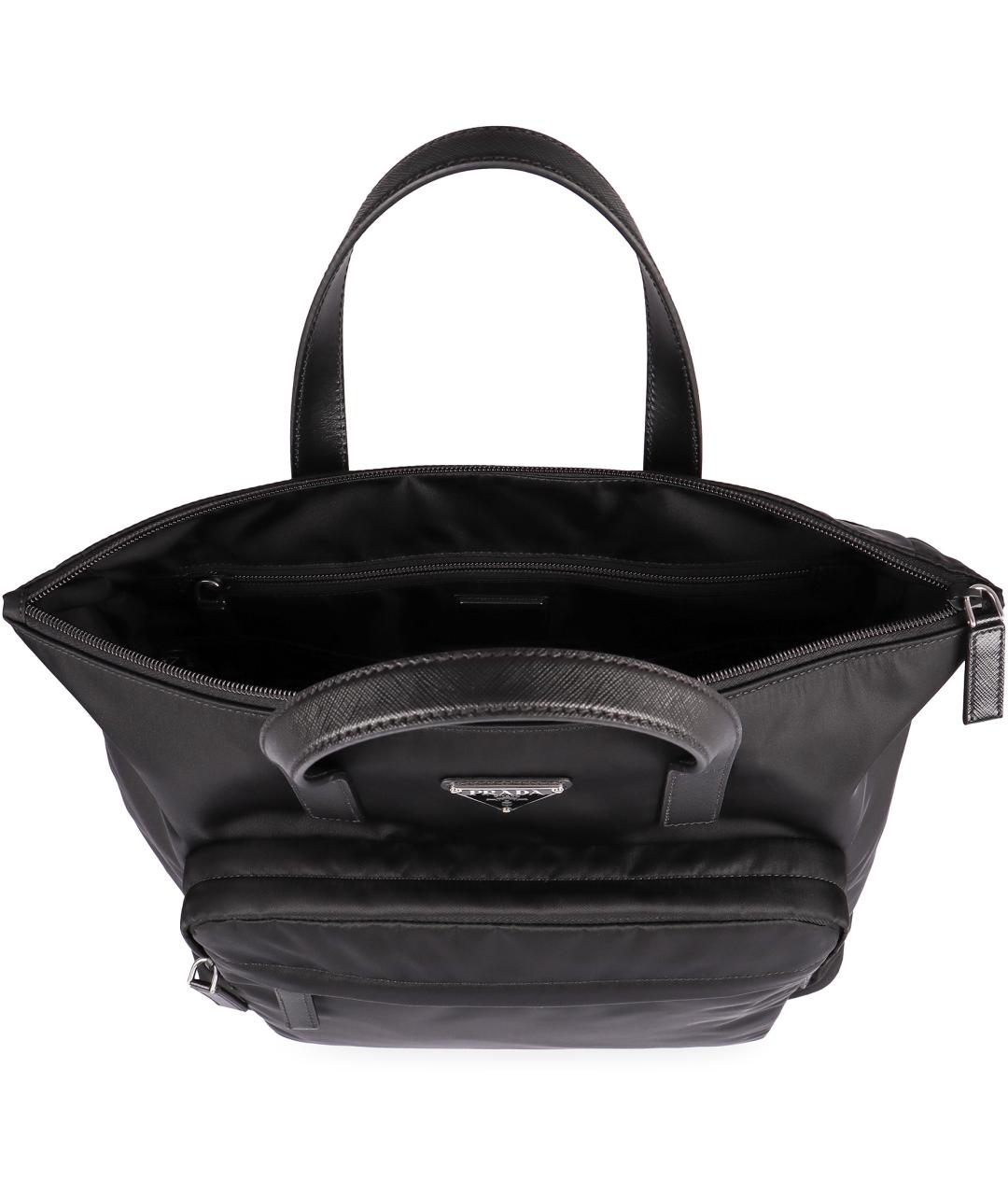 PRADA Черный рюкзак, фото 5