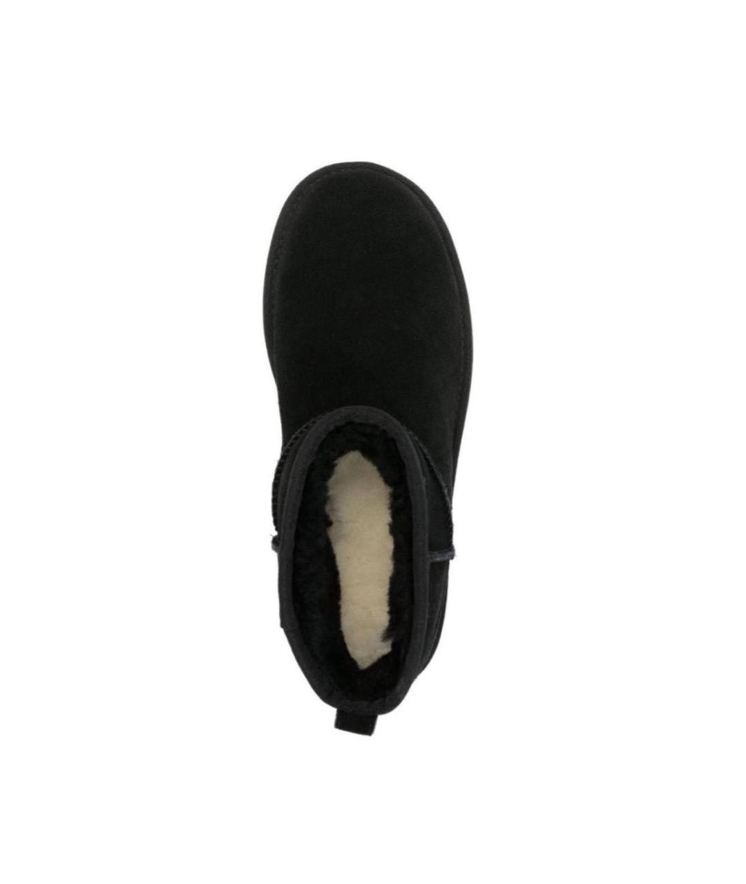 UGG AUSTRALIA Черные замшевые ботинки, фото 3
