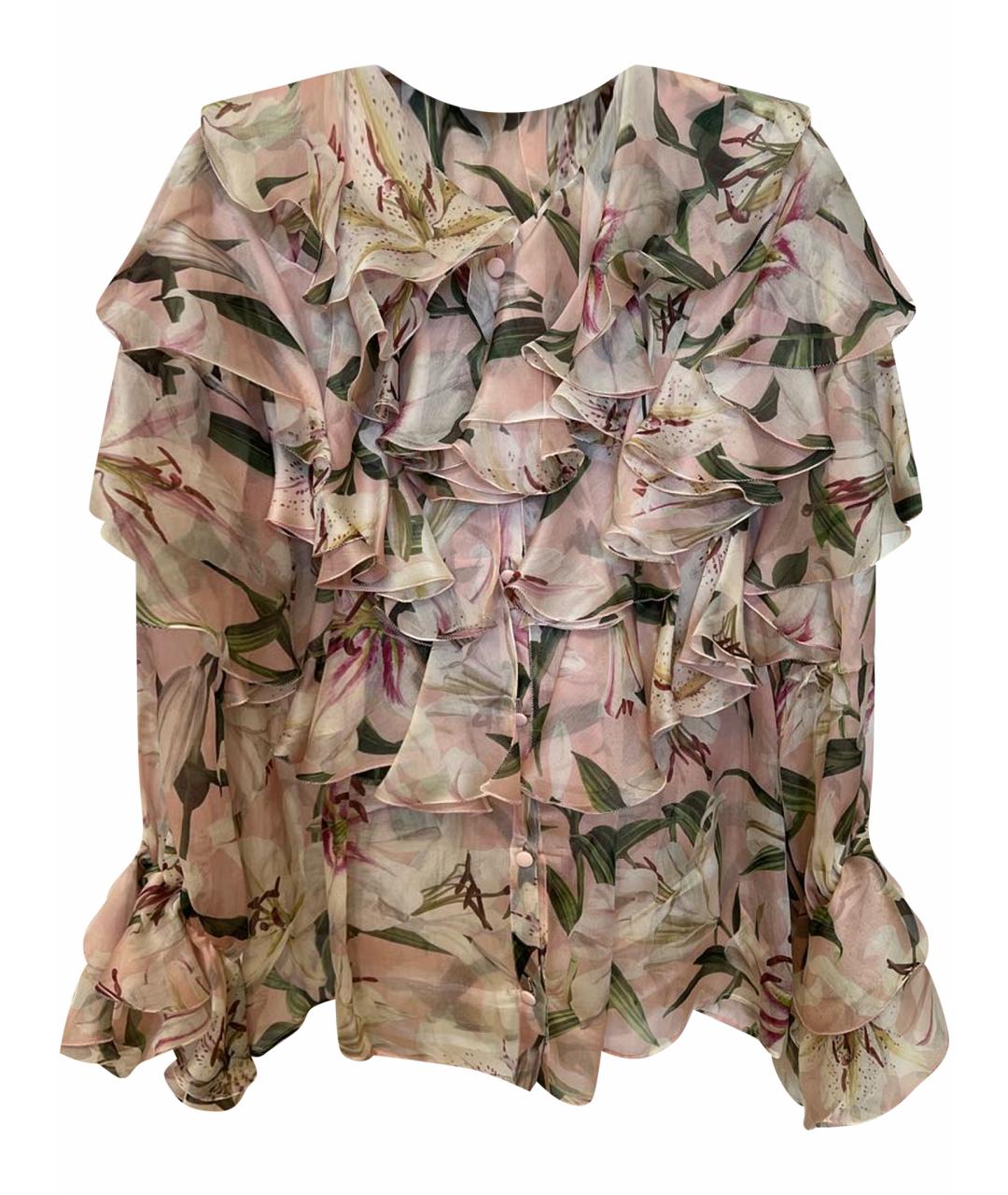 DOLCE&GABBANA Шелковая блузы, фото 1