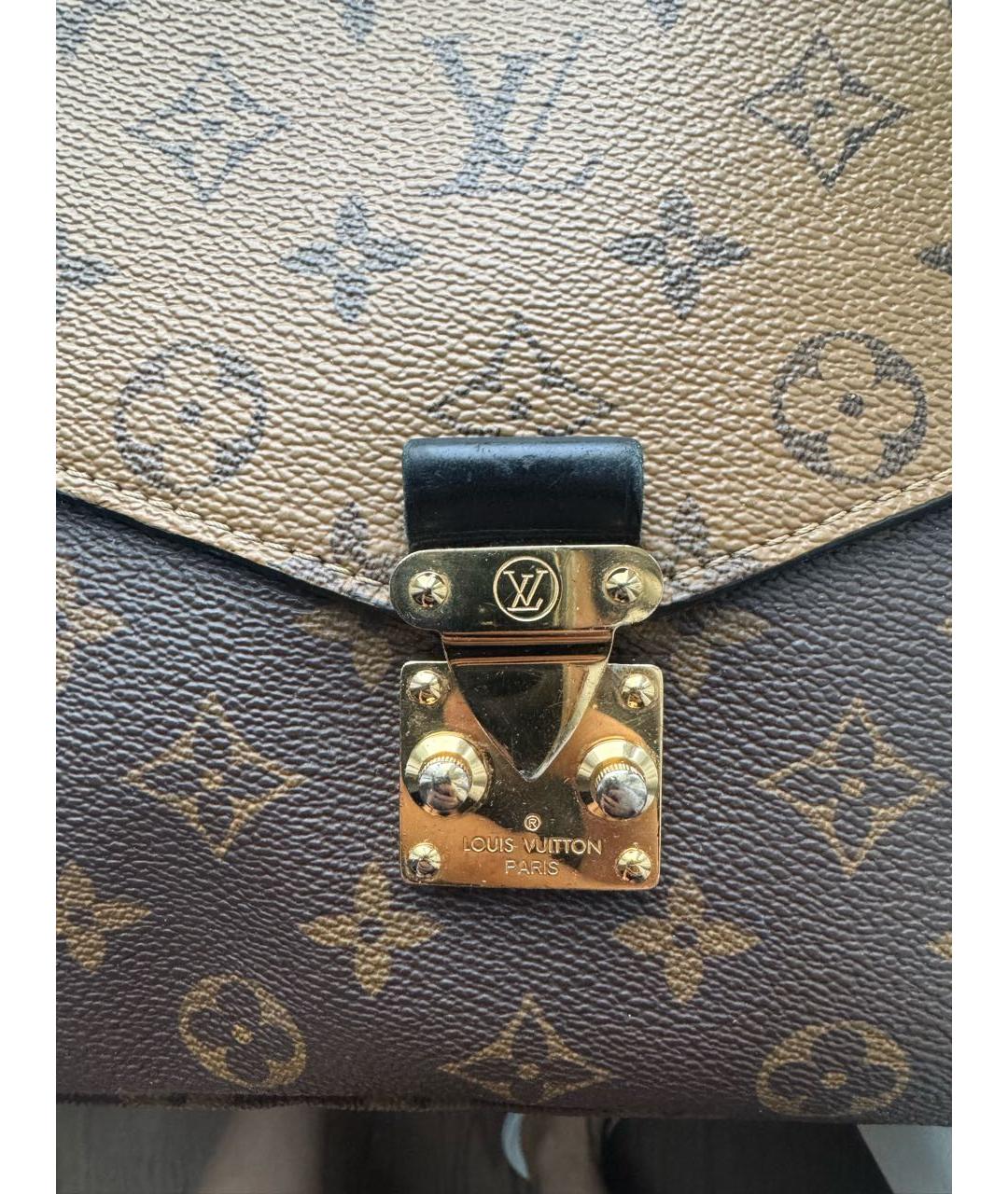 LOUIS VUITTON Коричневая сумка через плечо, фото 2