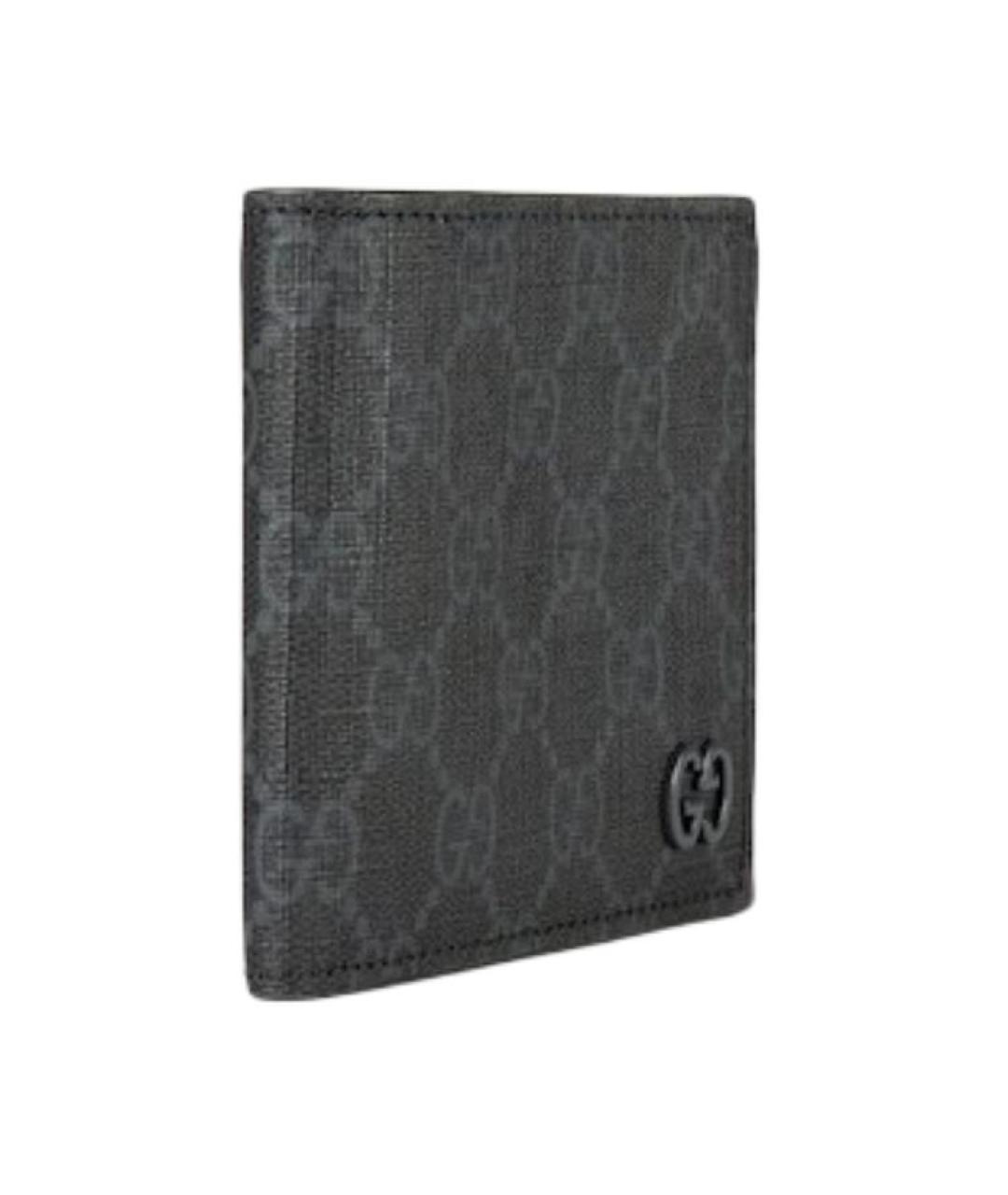 GUCCI Черный кошелек, фото 2