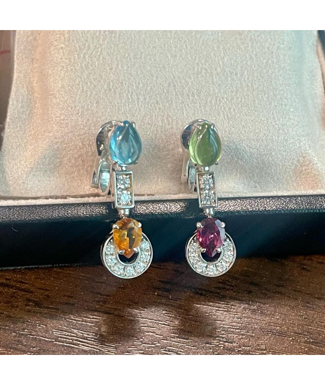 BVLGARI Мульти серьги из белого золота, фото 6
