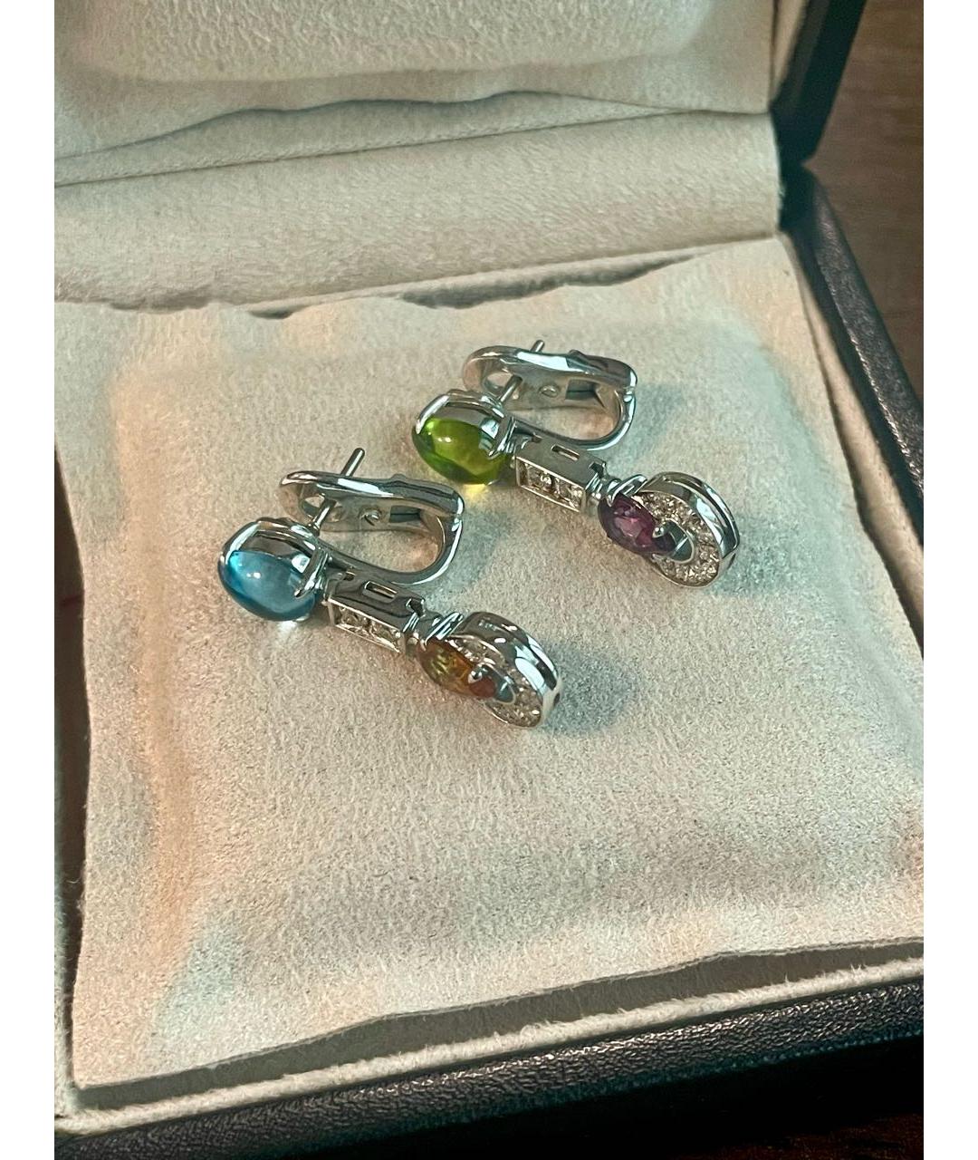 BVLGARI Мульти серьги из белого золота, фото 4
