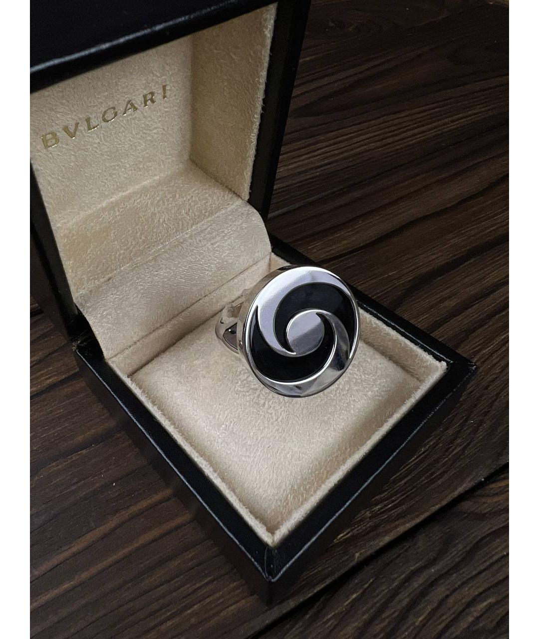 BVLGARI Золотое кольцо из белого золота, фото 3