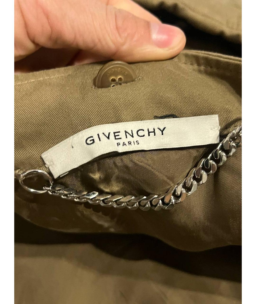 GIVENCHY Хаки хлопковая парка, фото 4