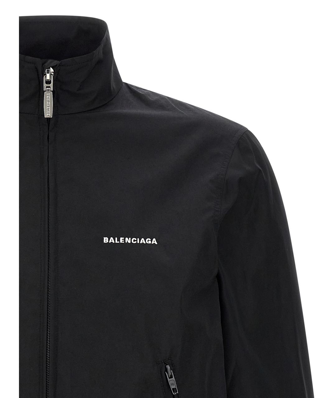 BALENCIAGA Черная полиамидовая парка, фото 3