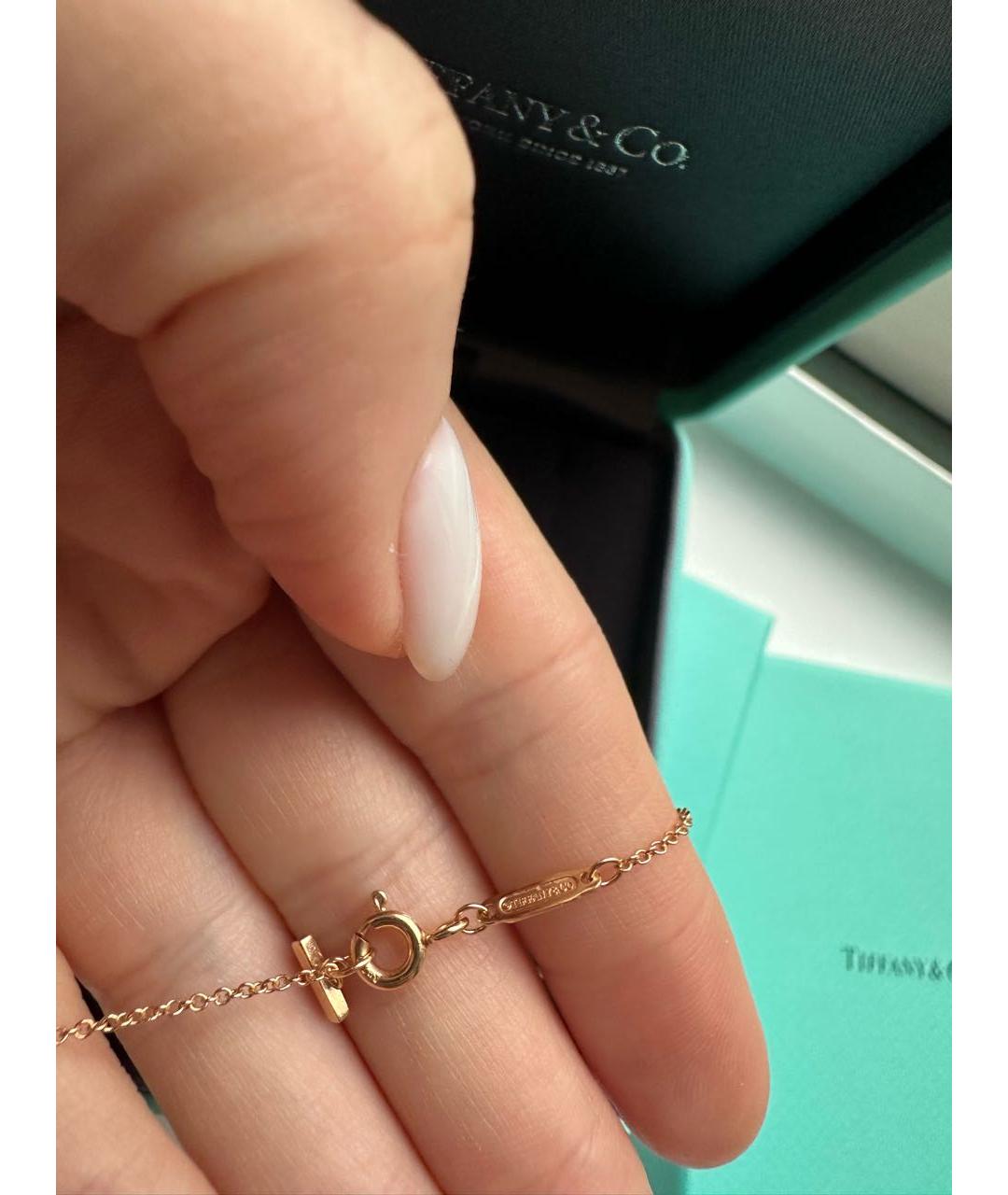 TIFFANY&CO Золотая подвеска из розового золота, фото 4