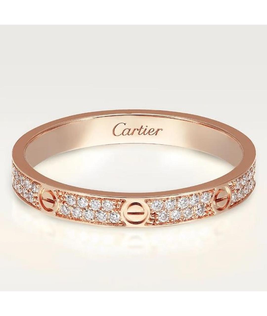 CARTIER Кольцо из розового золота, фото 2