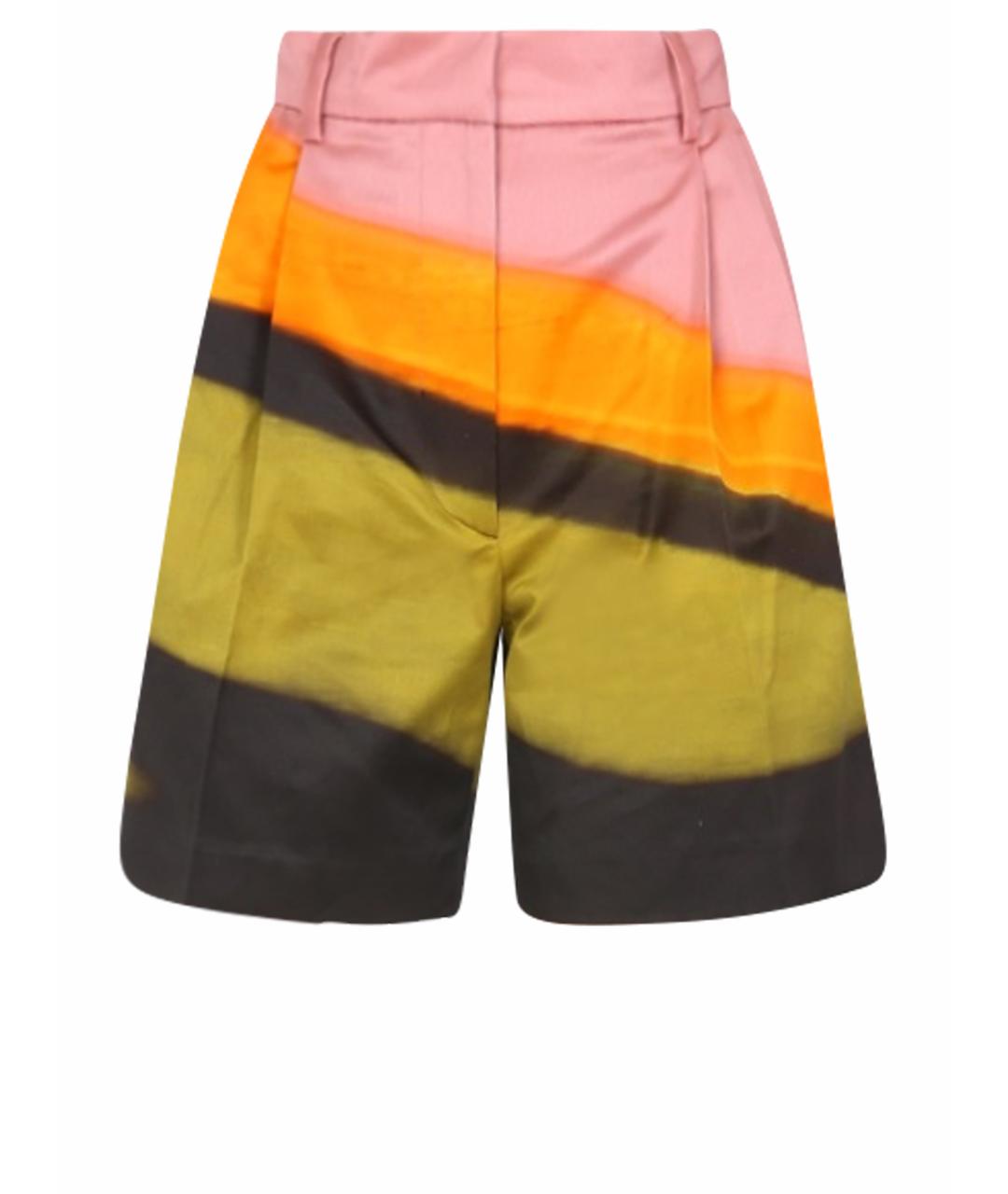 DRIES VAN NOTEN Мульти хлопковые шорты, фото 1