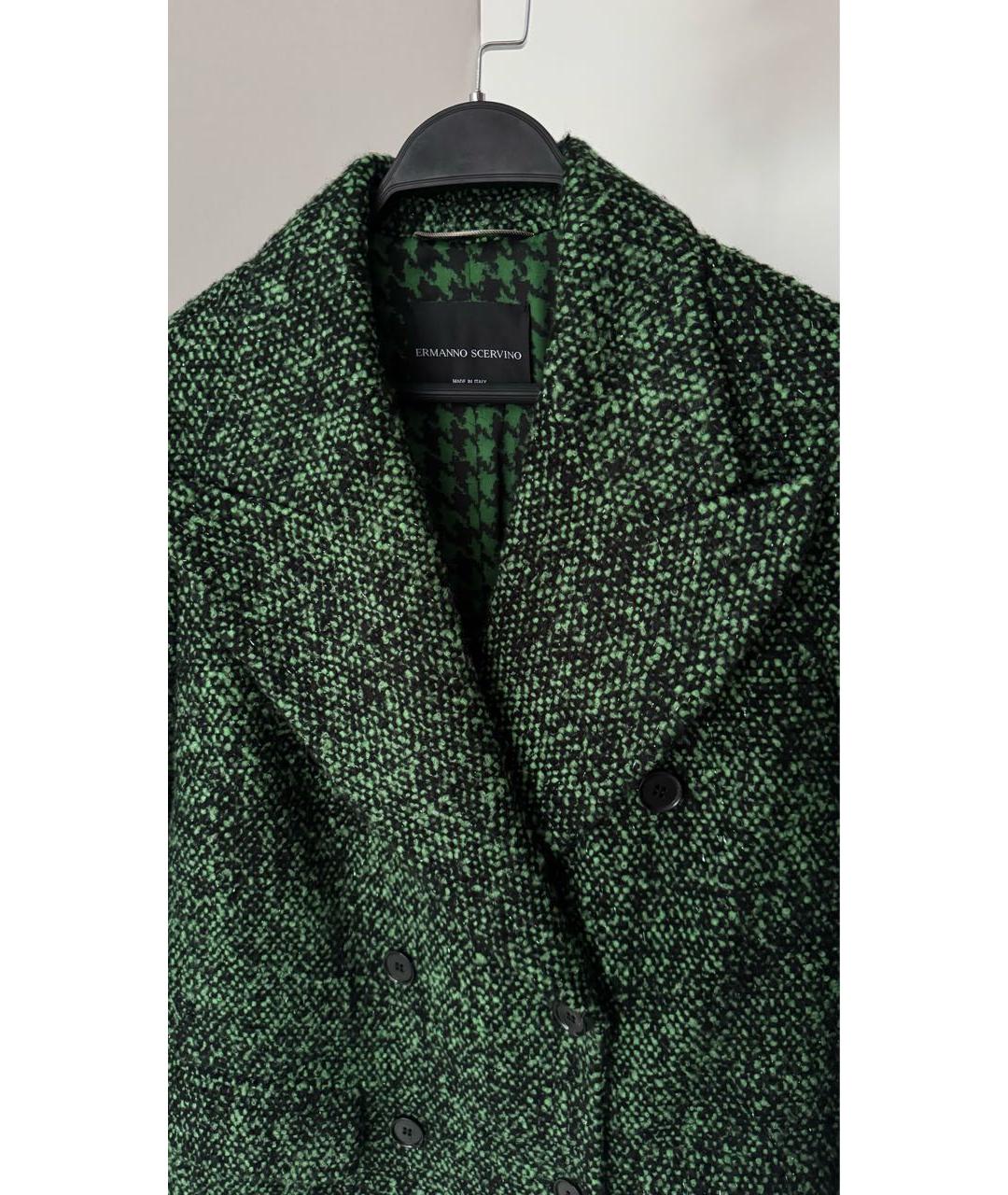 ERMANNO SCERVINO Зеленые пальто, фото 3
