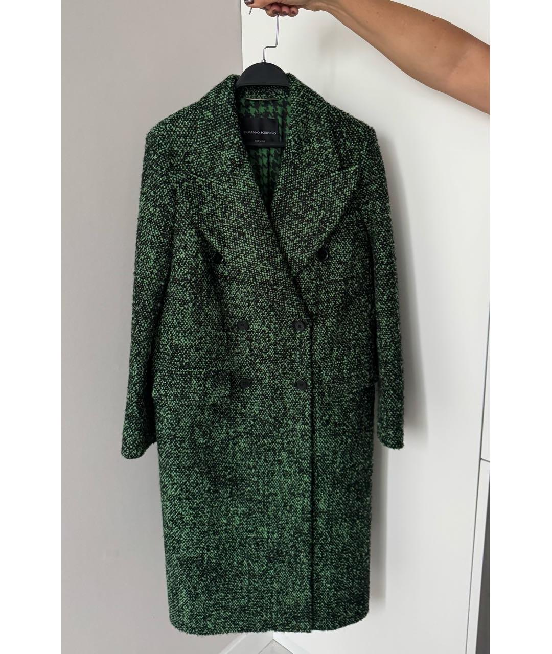 ERMANNO SCERVINO Зеленые пальто, фото 5