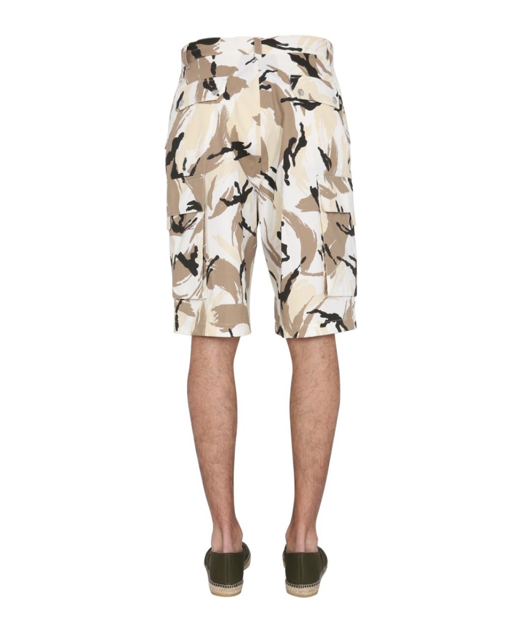 KENZO Мульти полиэстеровые шорты, фото 5