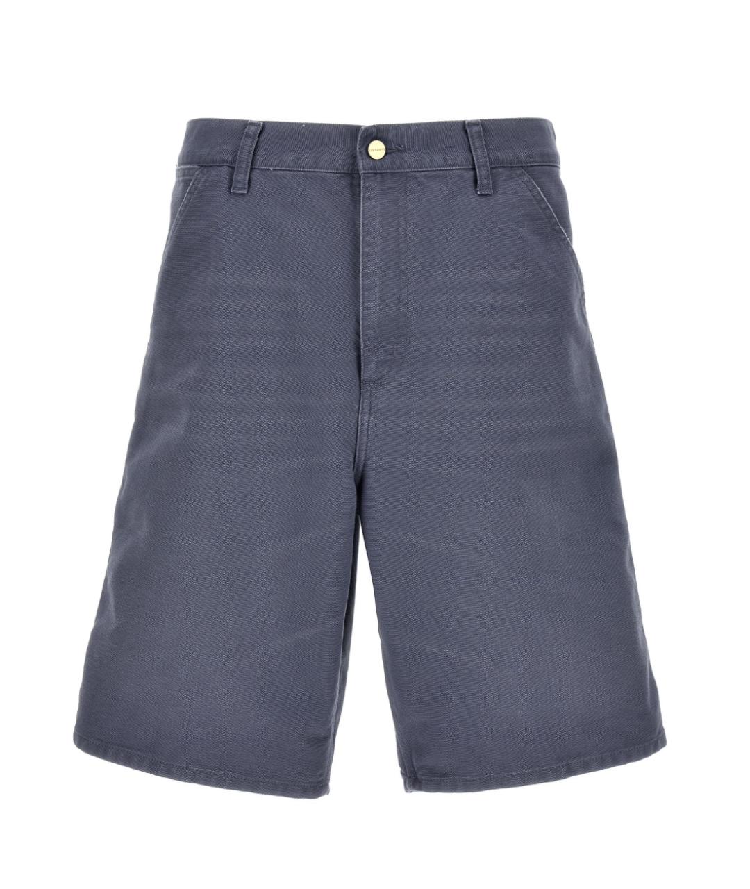 CARHARTT WIP Синие хлопковые повседневные брюки, фото 1