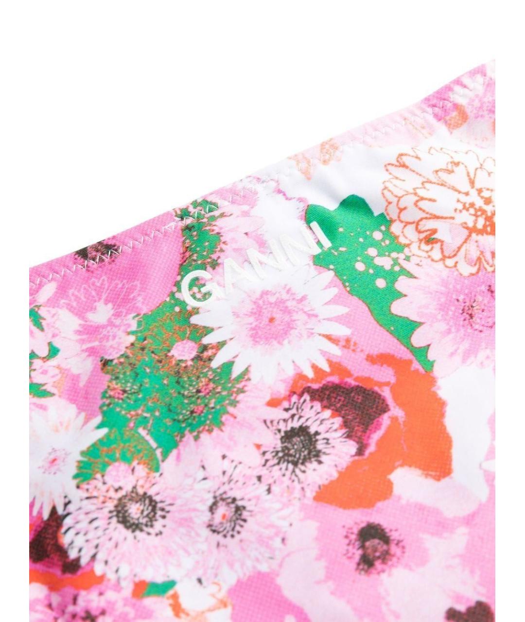 GANNI Мульти полиамидовый купальник, фото 3