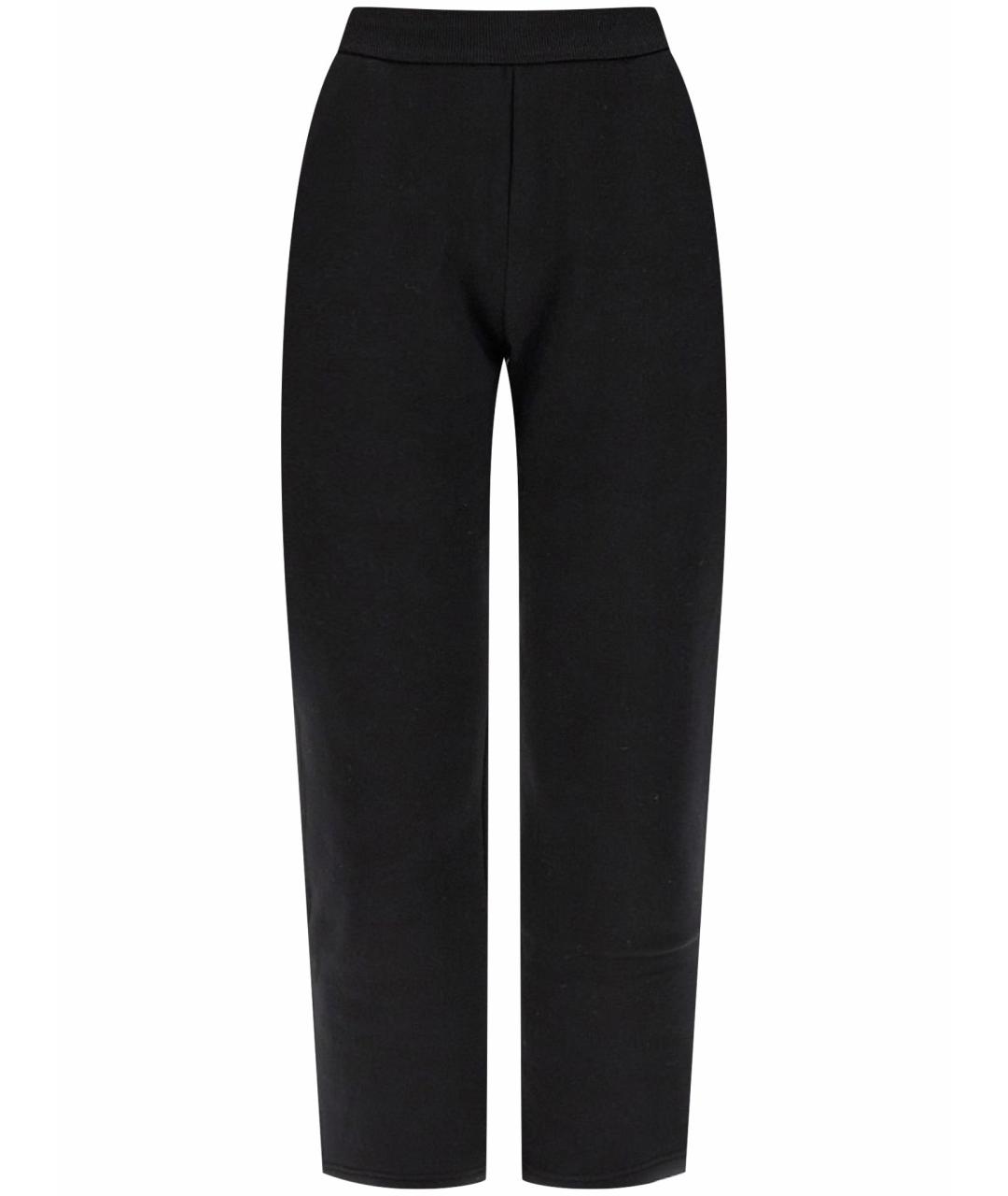 'S MAX MARA Черные прямые брюки, фото 1