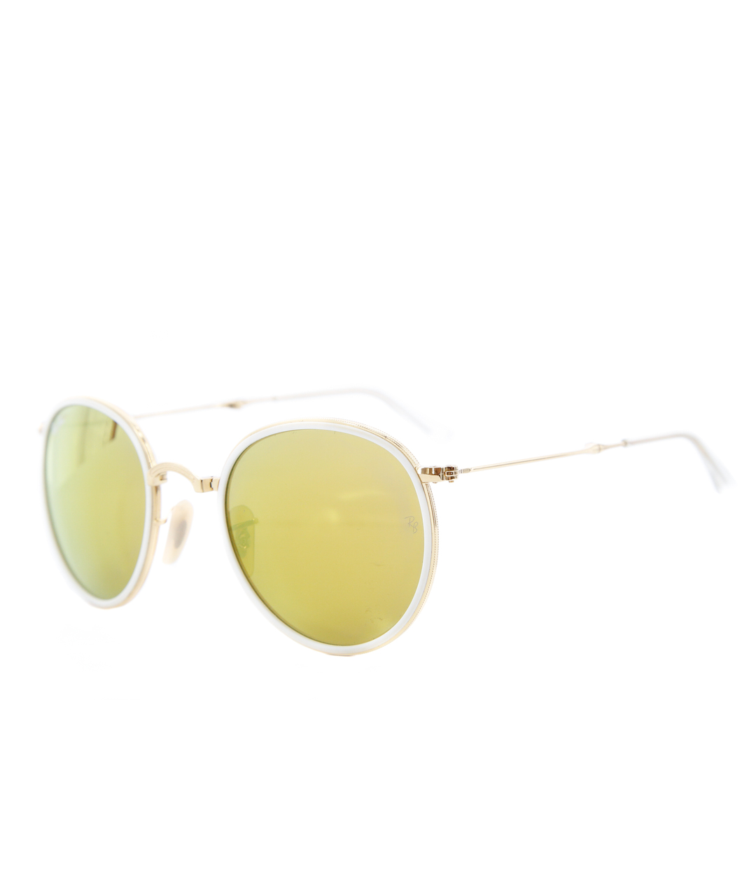 RAY BAN Желтые пластиковые солнцезащитные очки, фото 2