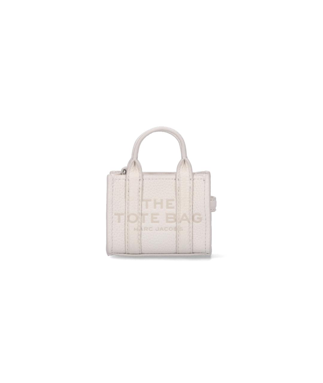 MARC JACOBS Белый брелок, фото 1