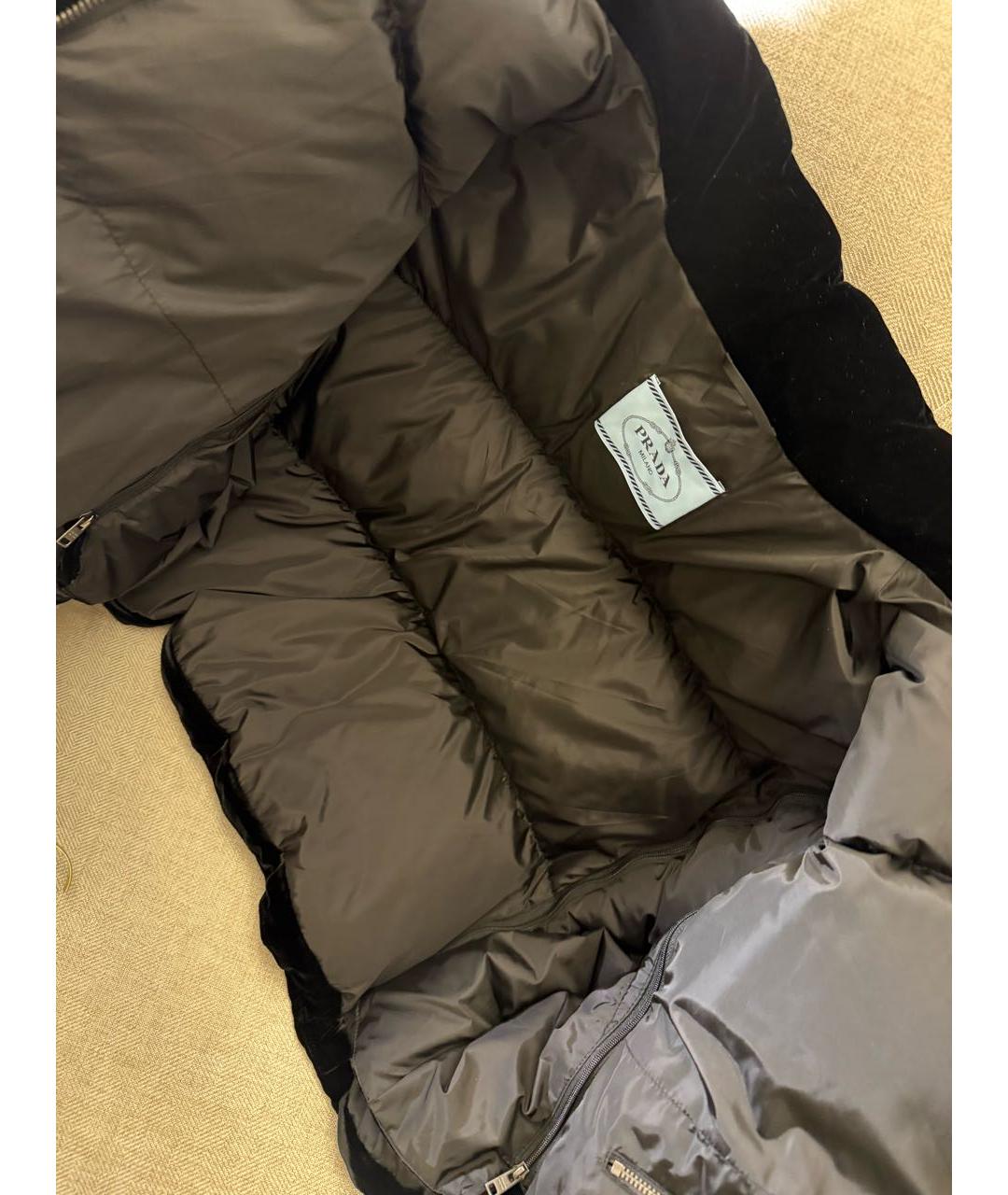 PRADA Черная куртка, фото 4