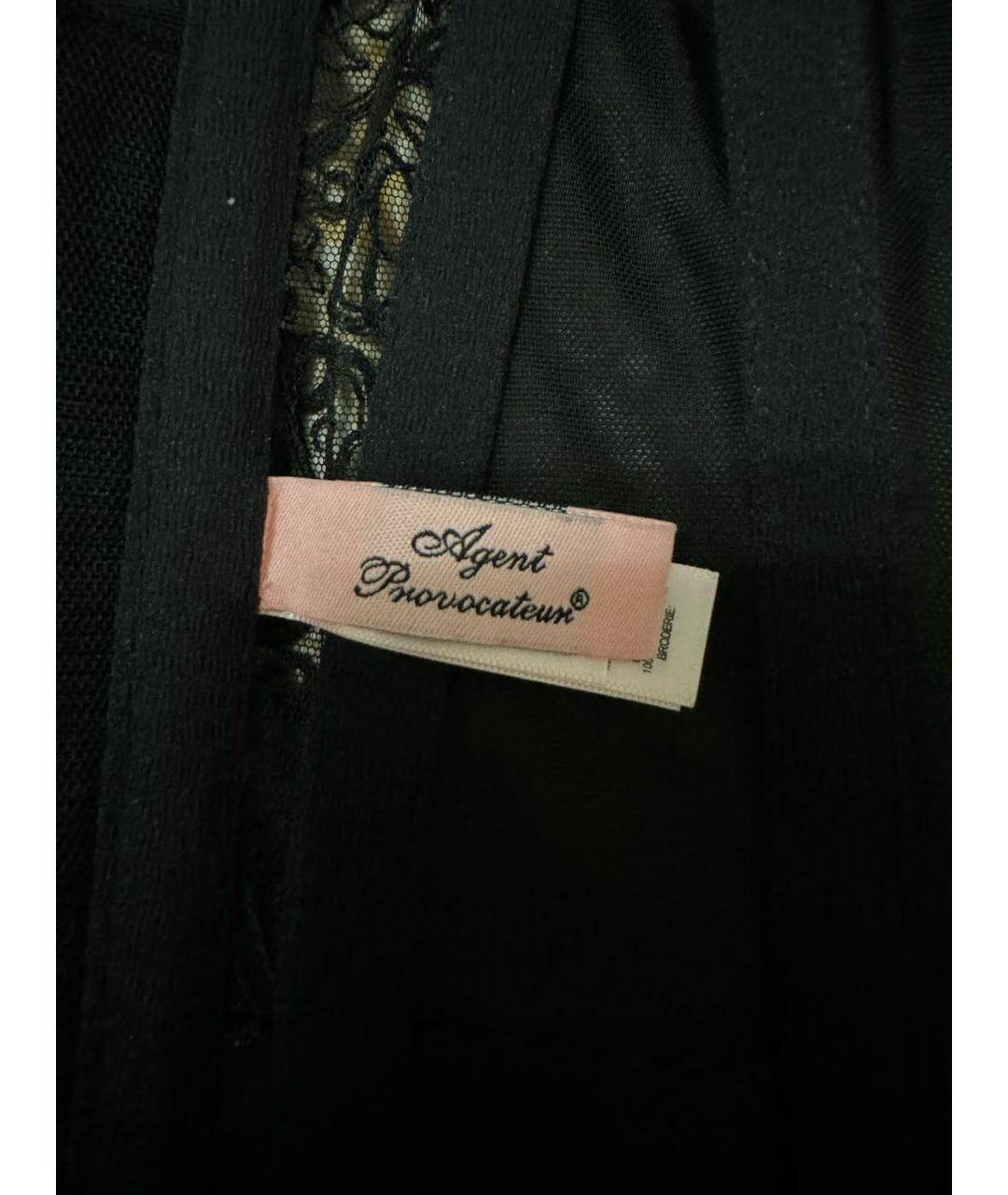 AGENT PROVOCATEUR Черный кружевной корсет, фото 4