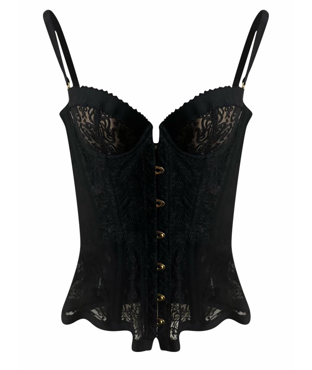 AGENT PROVOCATEUR Черный кружевной корсет, фото 1