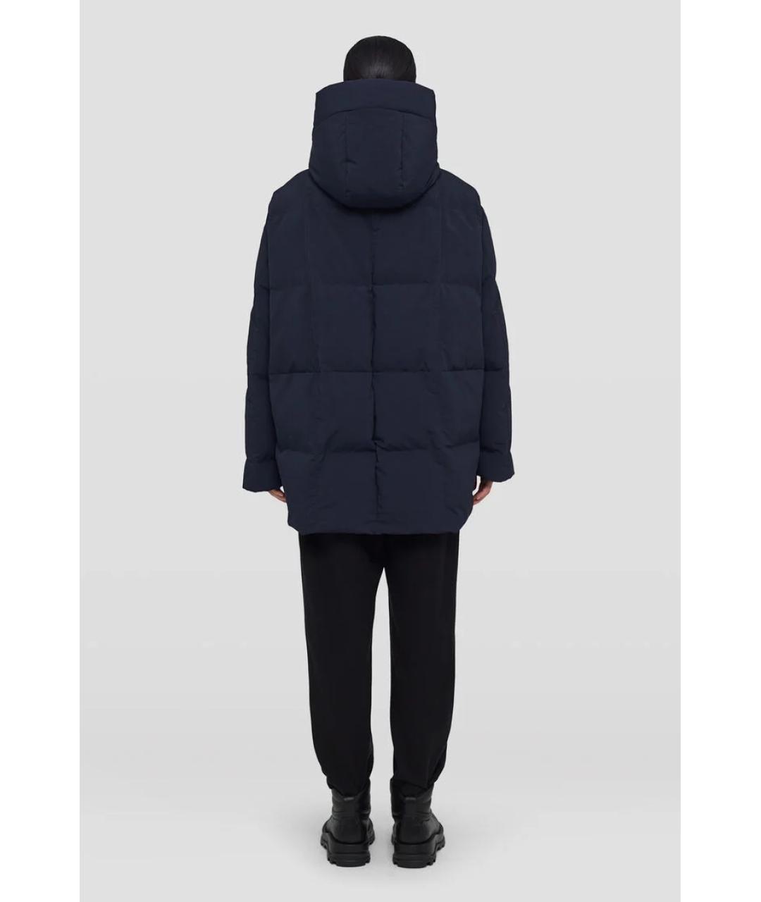 JIL SANDER Темно-синий пуховик, фото 4