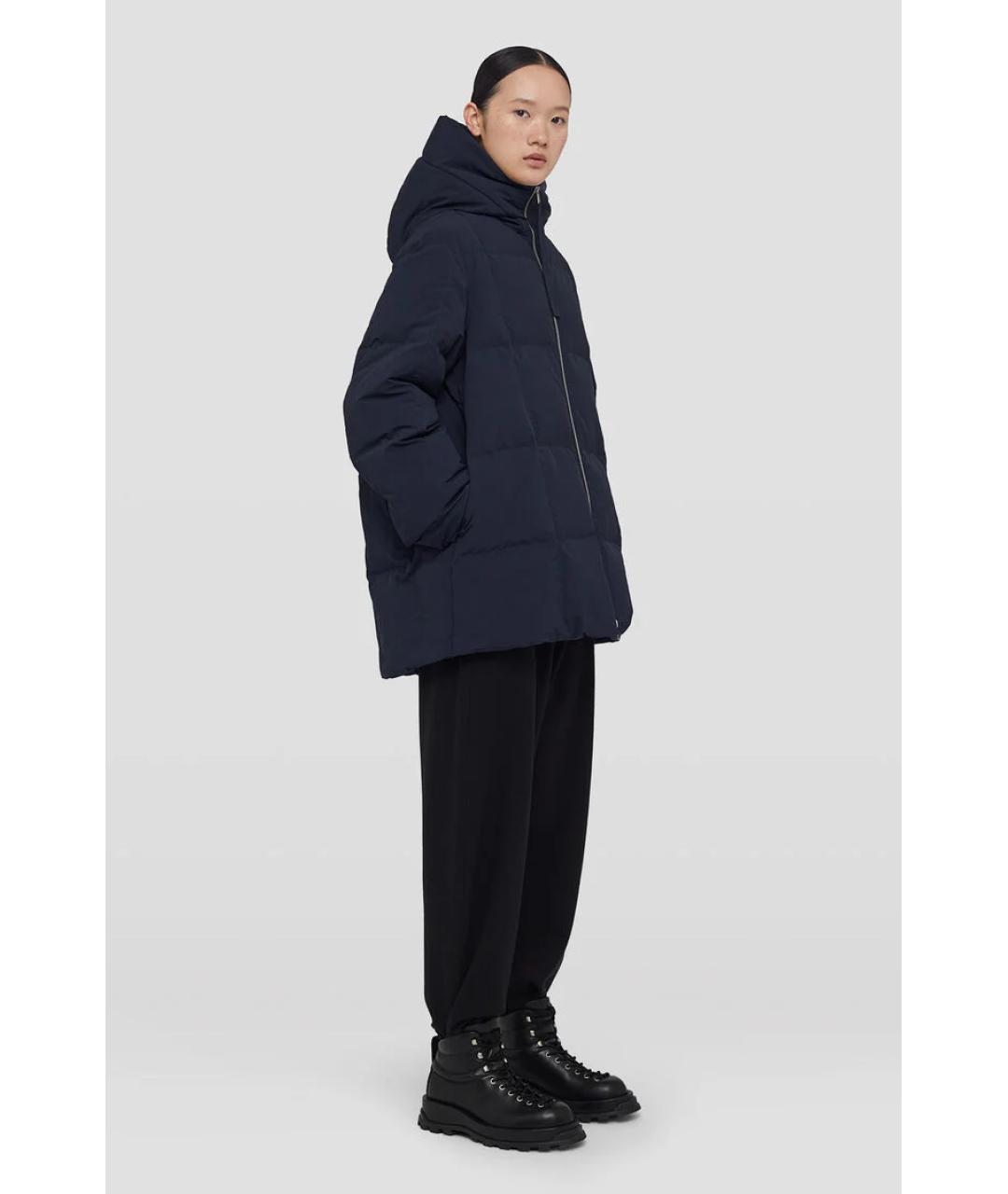 JIL SANDER Темно-синий пуховик, фото 3