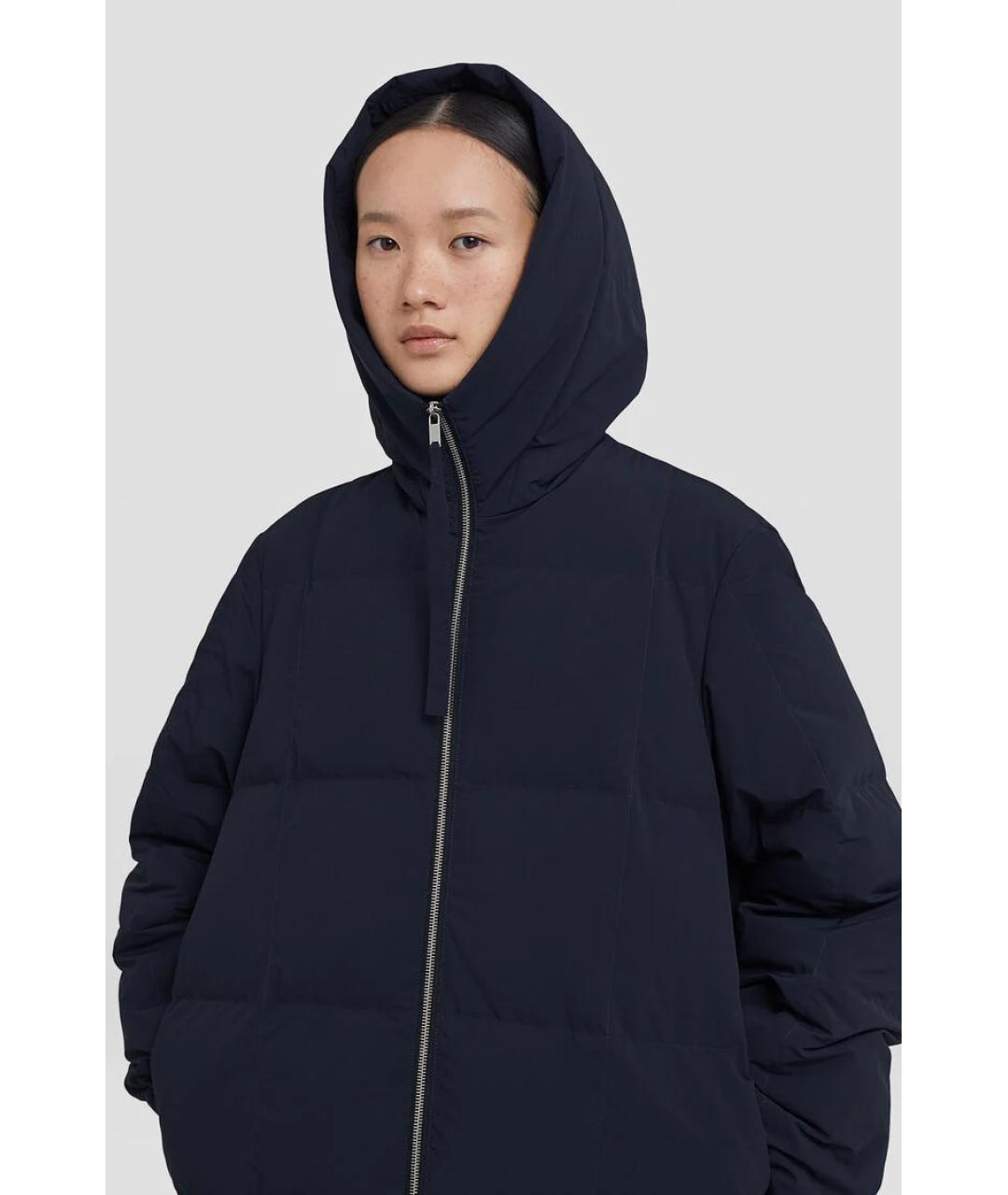 JIL SANDER Темно-синий пуховик, фото 5