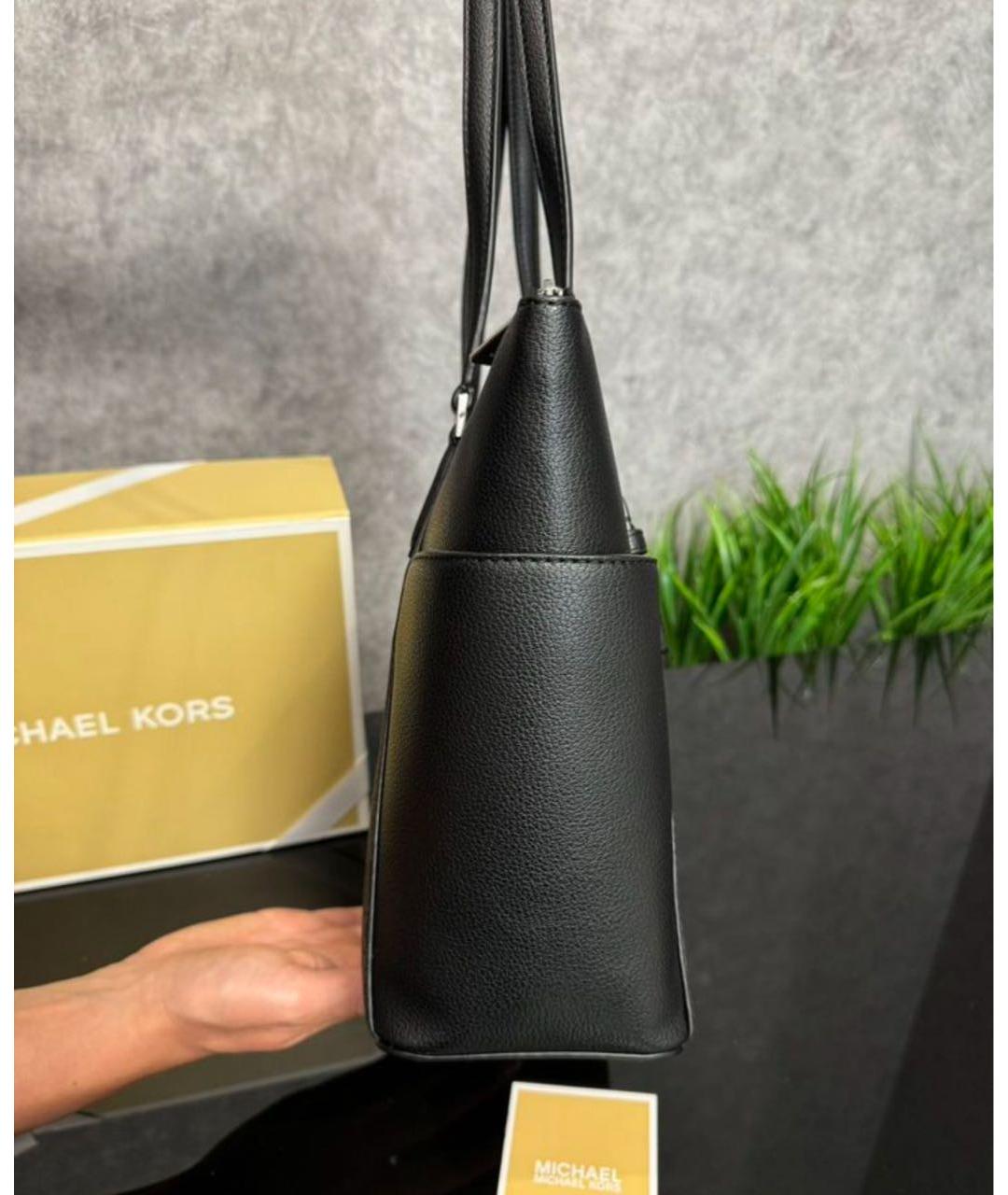 MICHAEL KORS Черная сумка тоут, фото 2