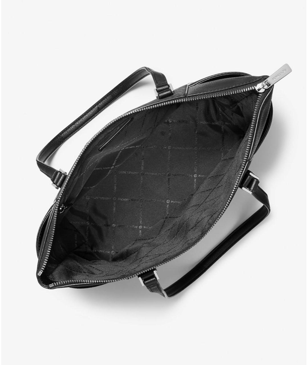 MICHAEL KORS Черная сумка тоут, фото 4
