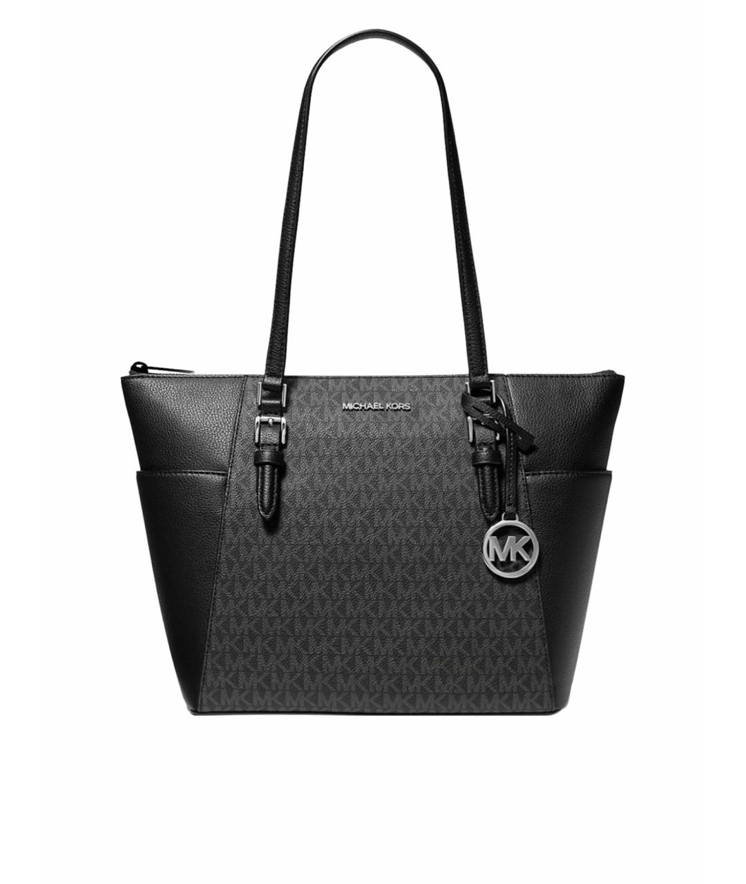 MICHAEL KORS Черная сумка тоут, фото 8