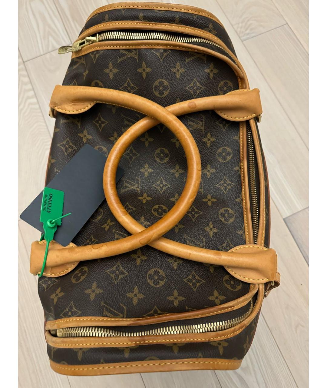 LOUIS VUITTON Коричневая дорожная/спортивная сумка, фото 4